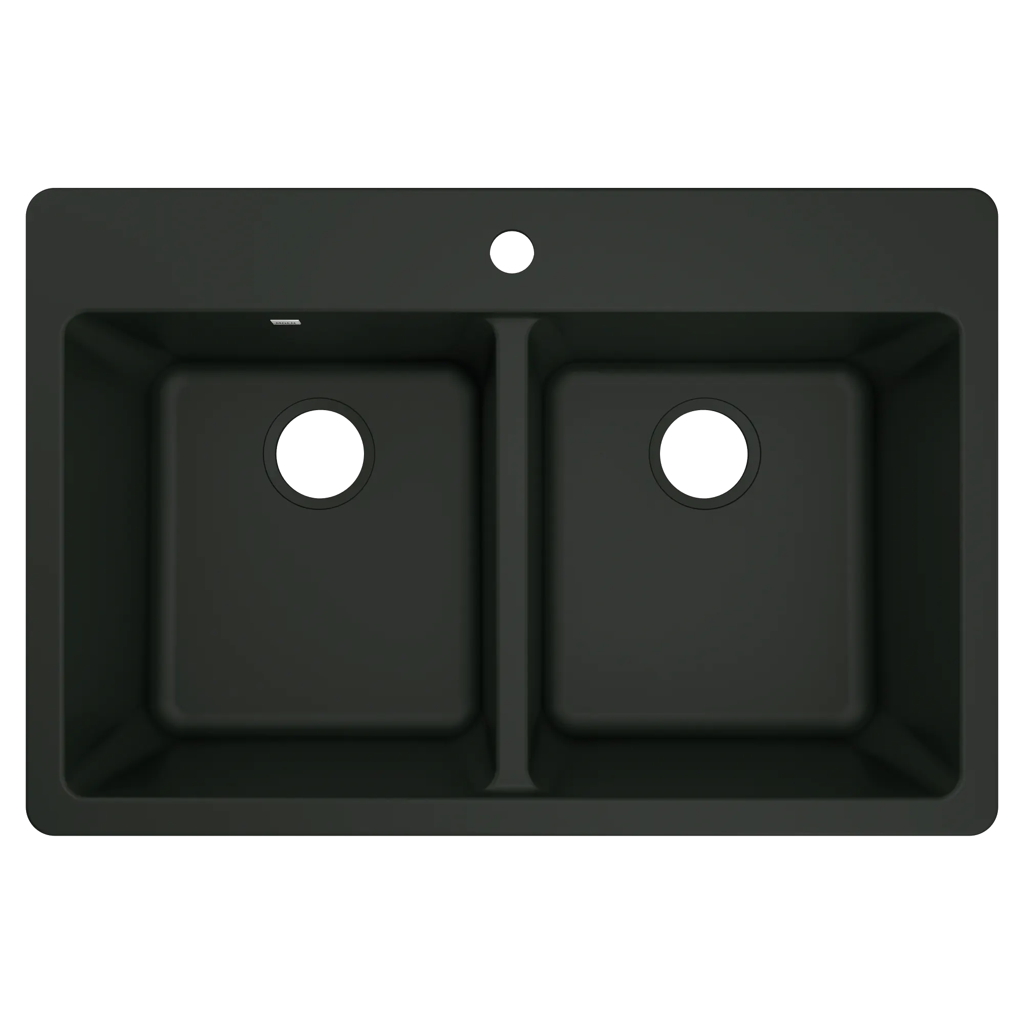 Host 33" Granite Dual Mount Double Bowl Sink - Image 3