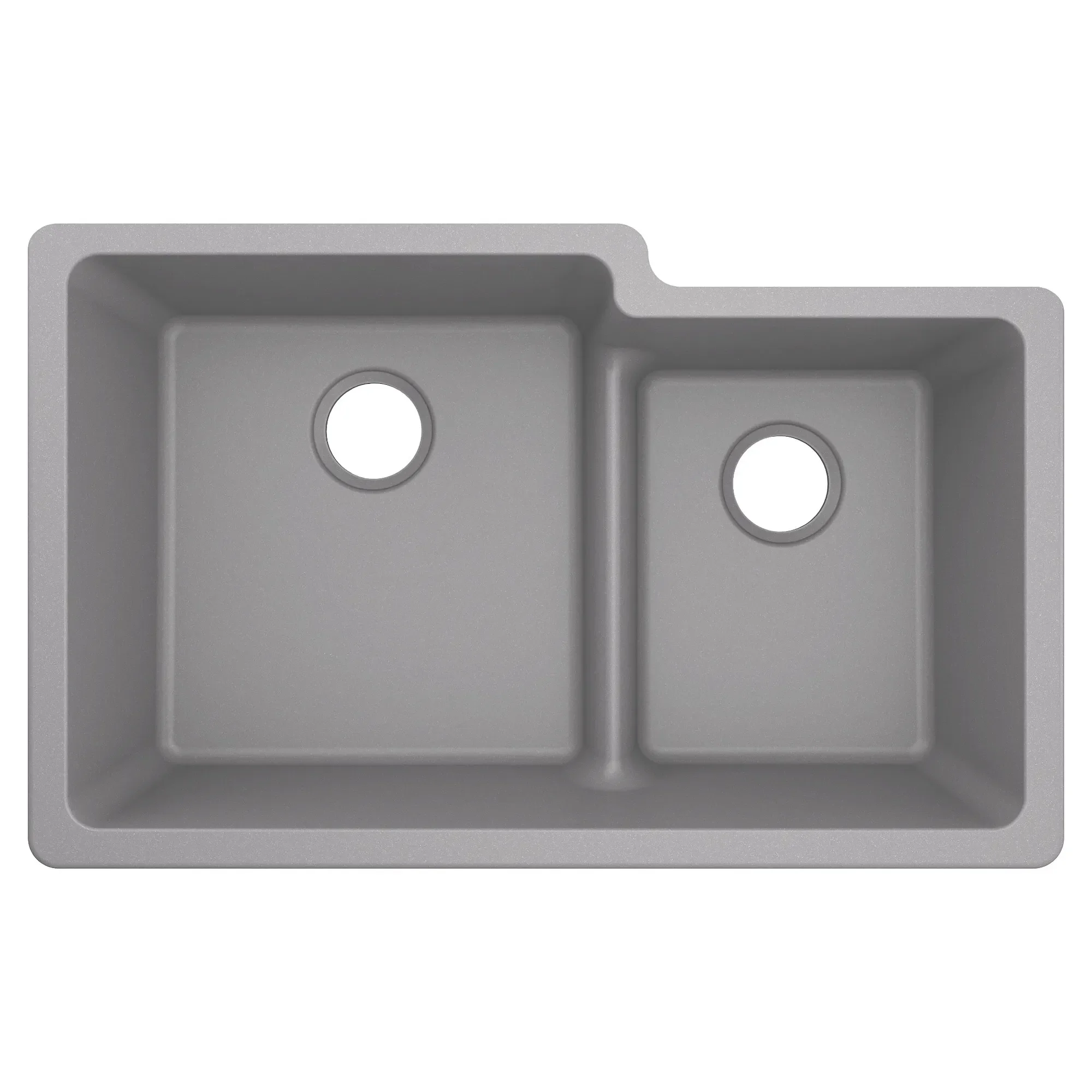 Granite Series 33 x 20.5 x 9.5 double bowl sink - Image 2