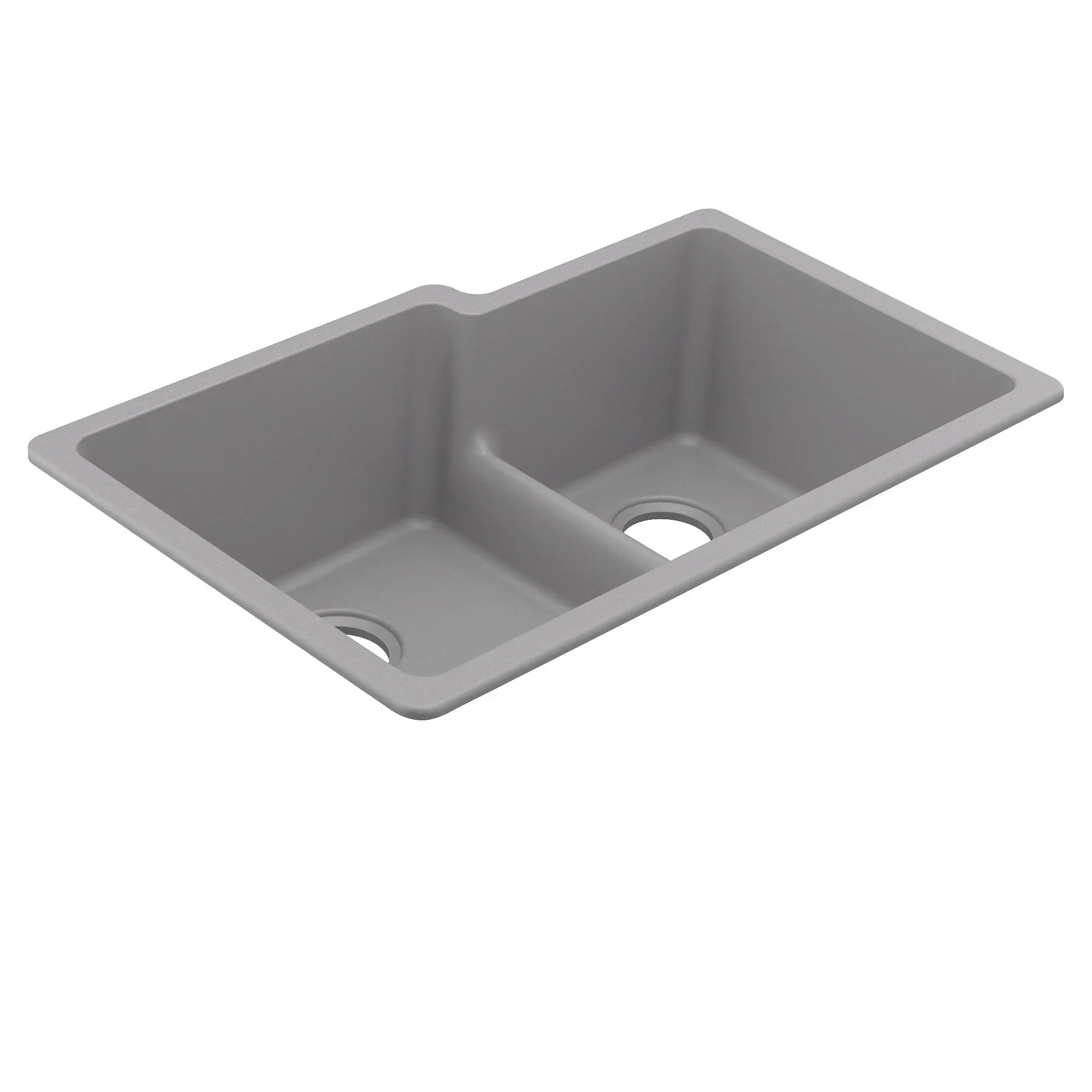 Granite Series 33 x 20.5 x 9.5 double bowl sink - Image 3