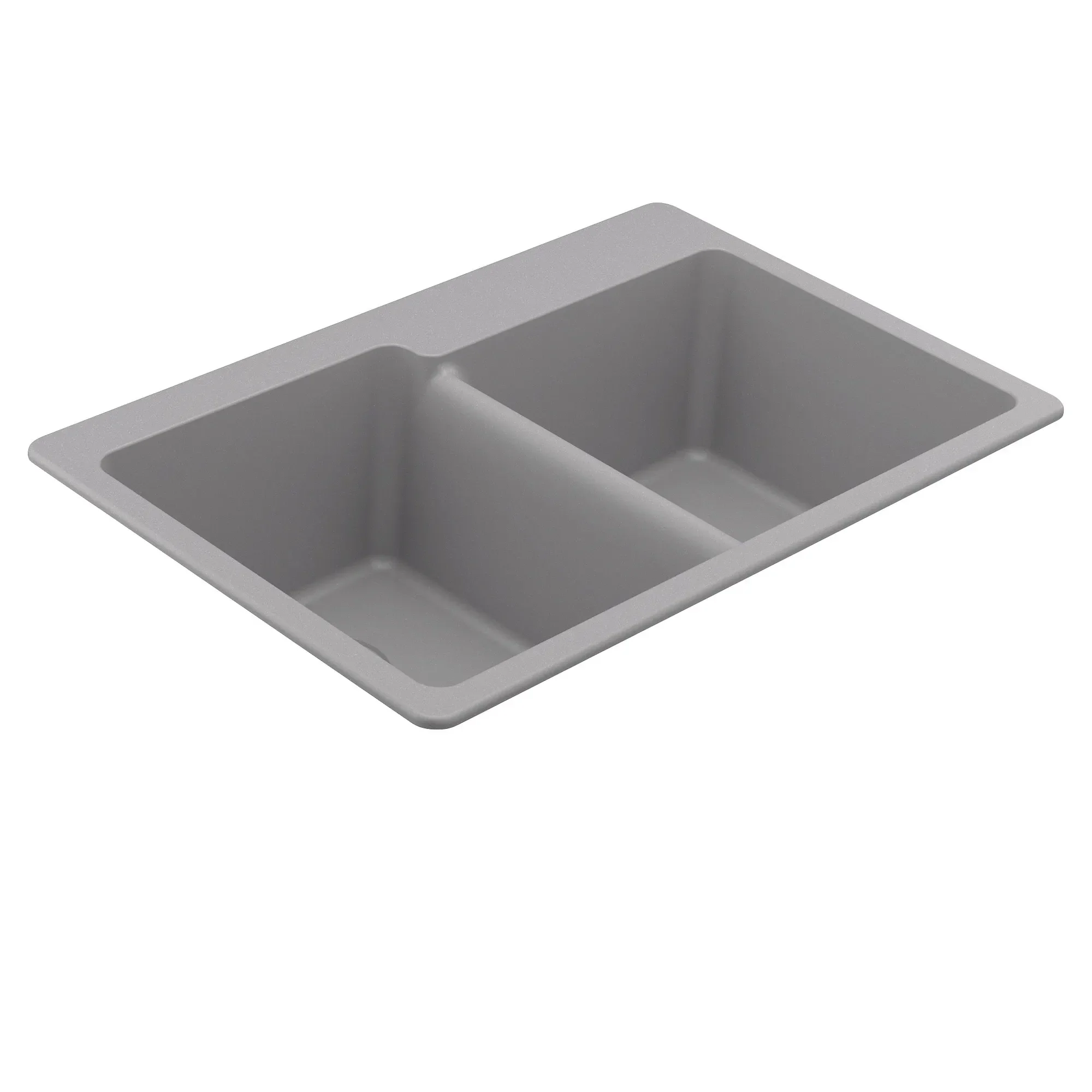 Granite Series double bowl undermount or drop in sink - Image 3