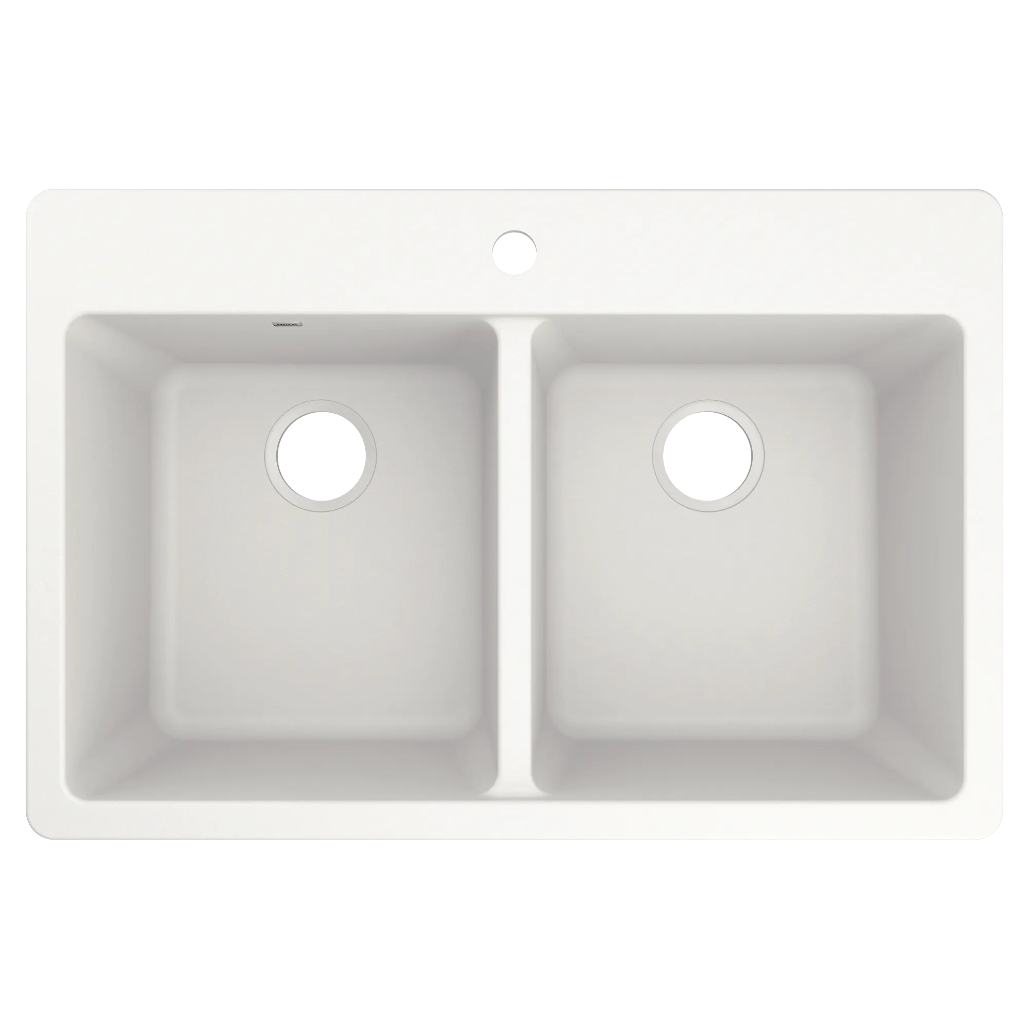 Host 33" Granite Dual Mount Double Bowl Sink - Image 3