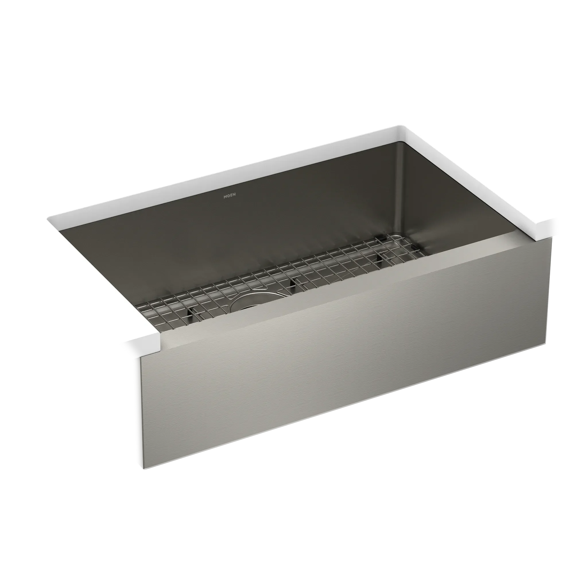 Prep 33" Stainless Steel  Dual Mount Apron Front Single Bowl Sink - Image 2