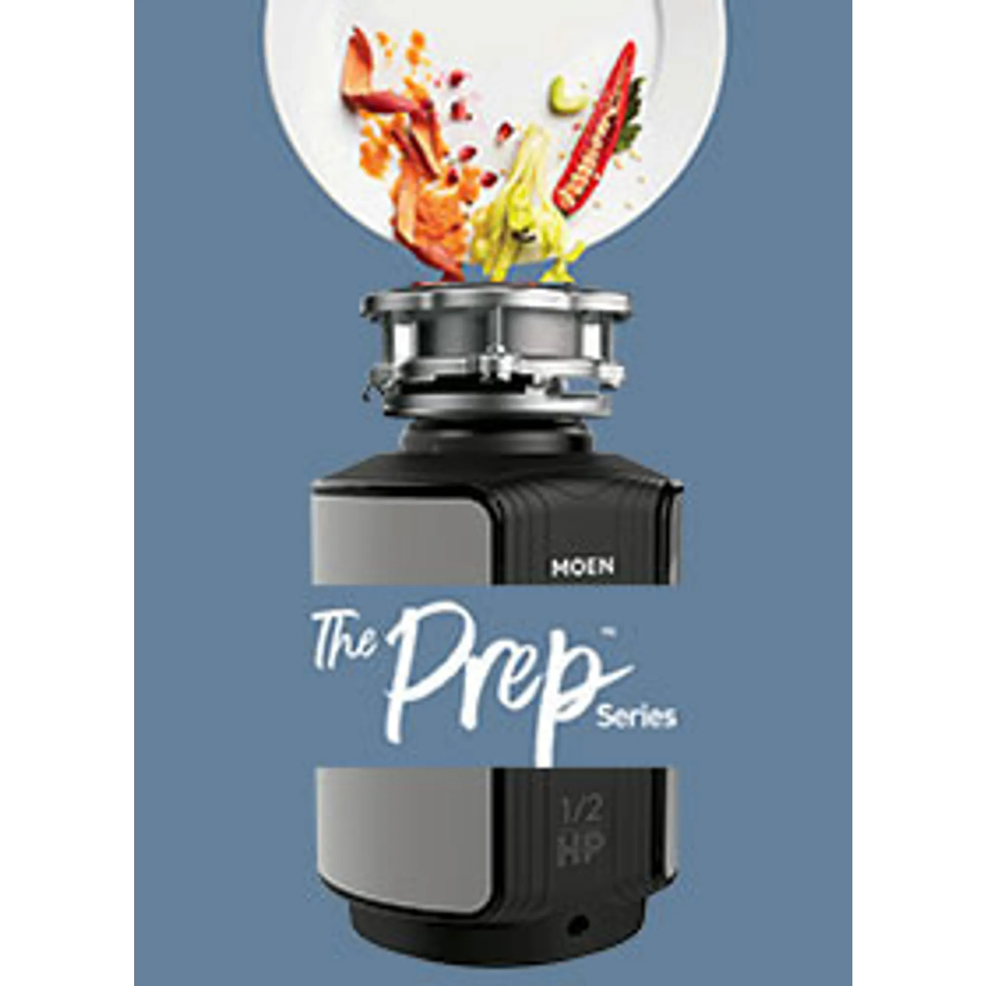 Gx Series Prep™ 1/2 Horsepower Garbage Disposal - Image 2