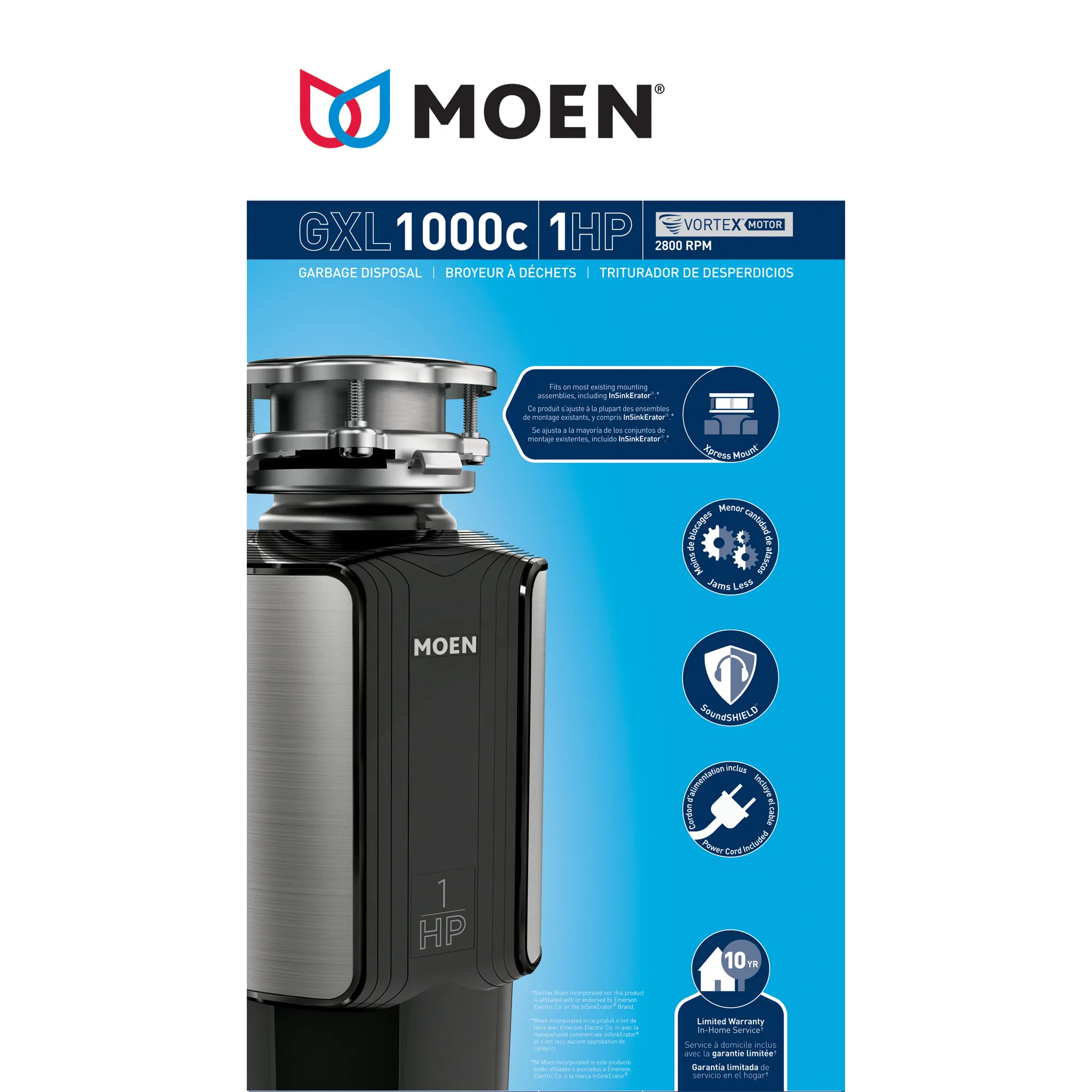 GX Series 1 Horsepower Garbage Disposal - Image 13