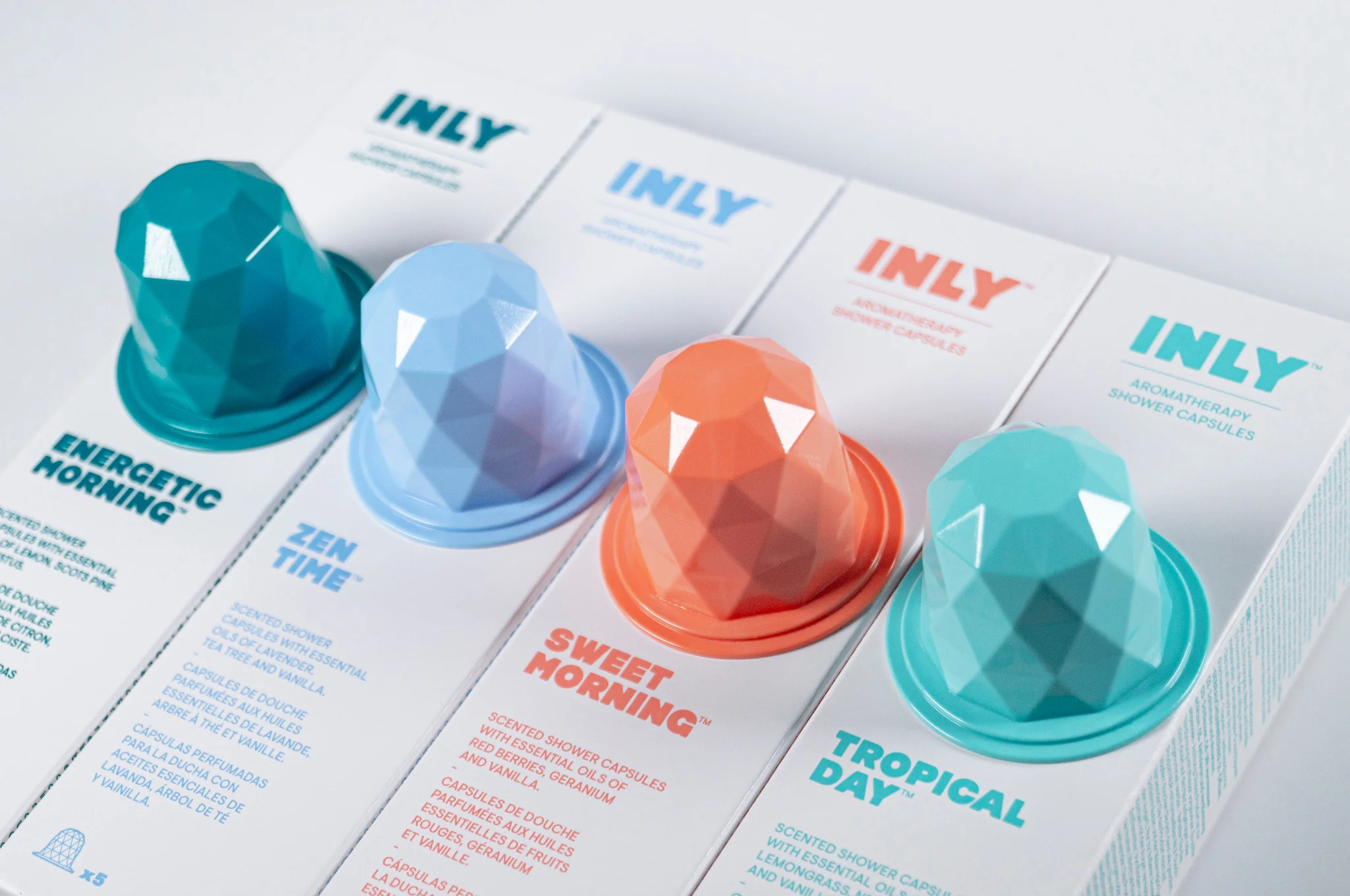 Inly™ Energetic Morning™ Aromatherapy Shower Capsule 5-pack - Image 3