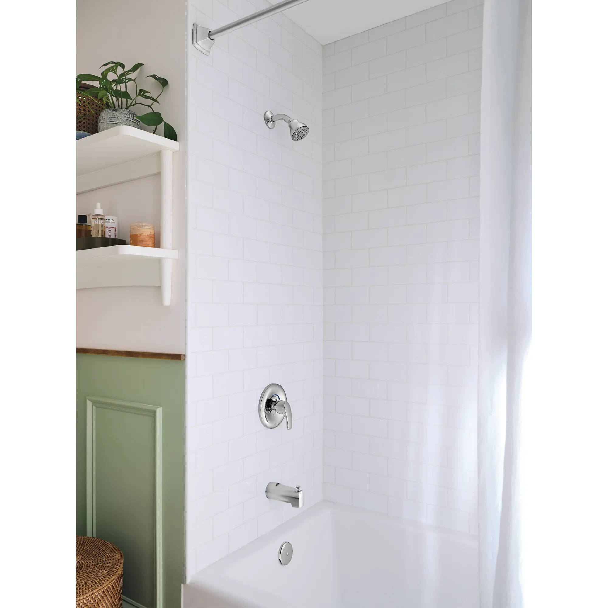 Chateau Chrome Posi-Temp(R) tub/shower - Image 4
