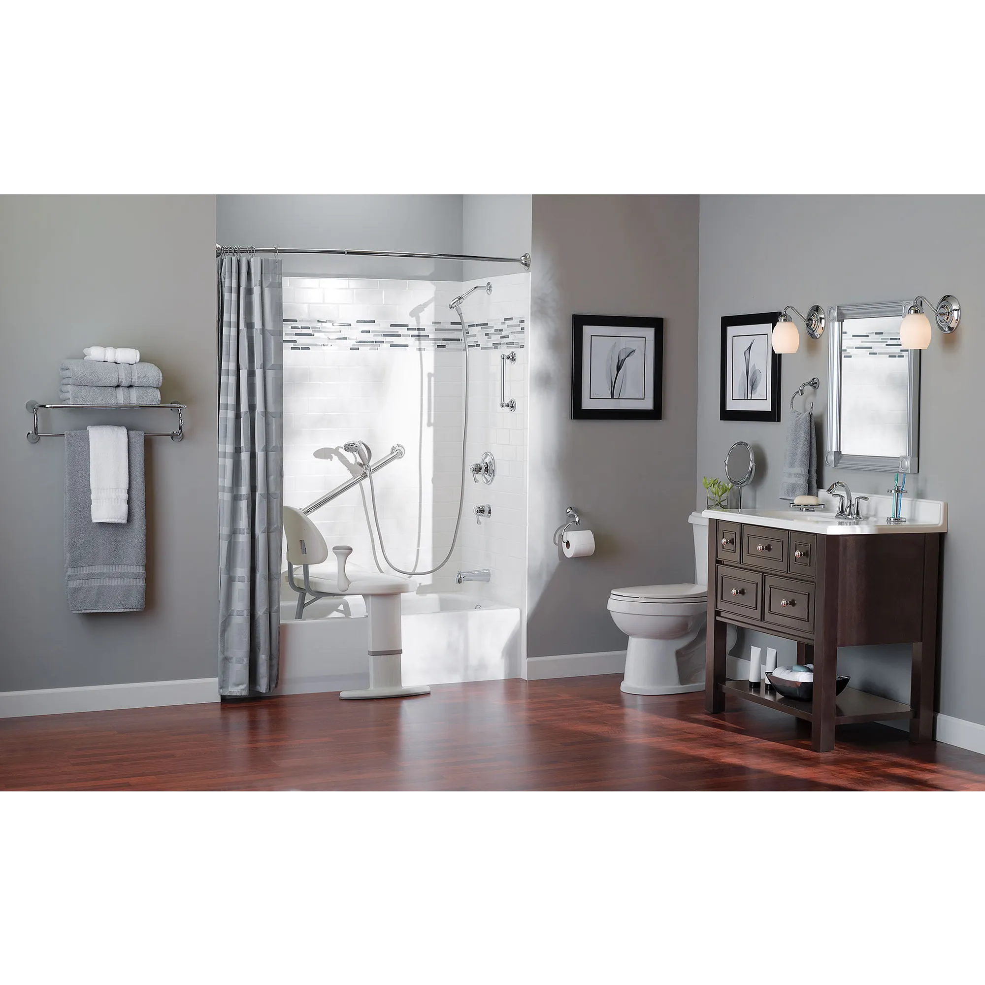 Moen Home Care Chrome 24" Designer Grab Bar - Image 4