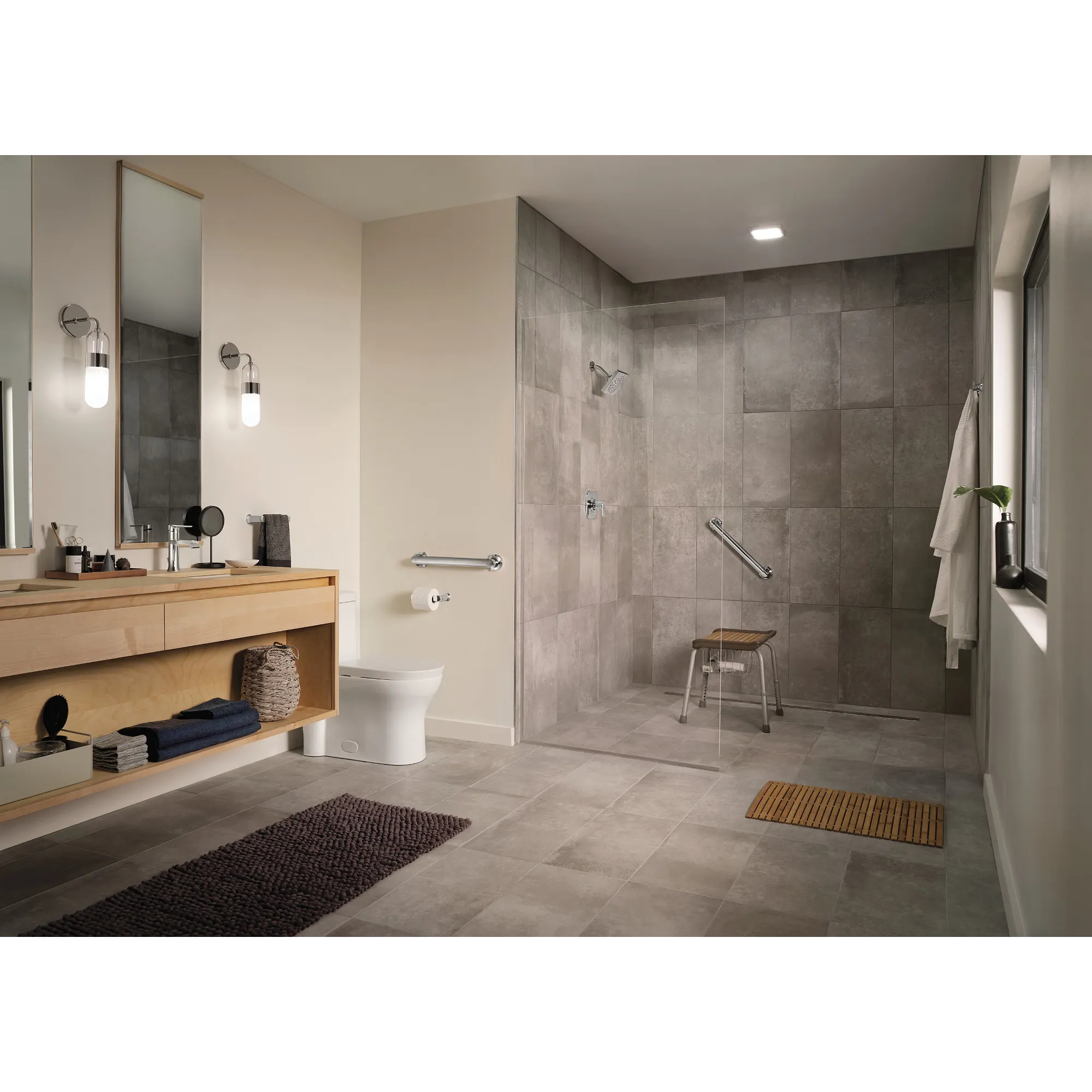 Genta™ 18" Grab Bar Chrome - Image 3