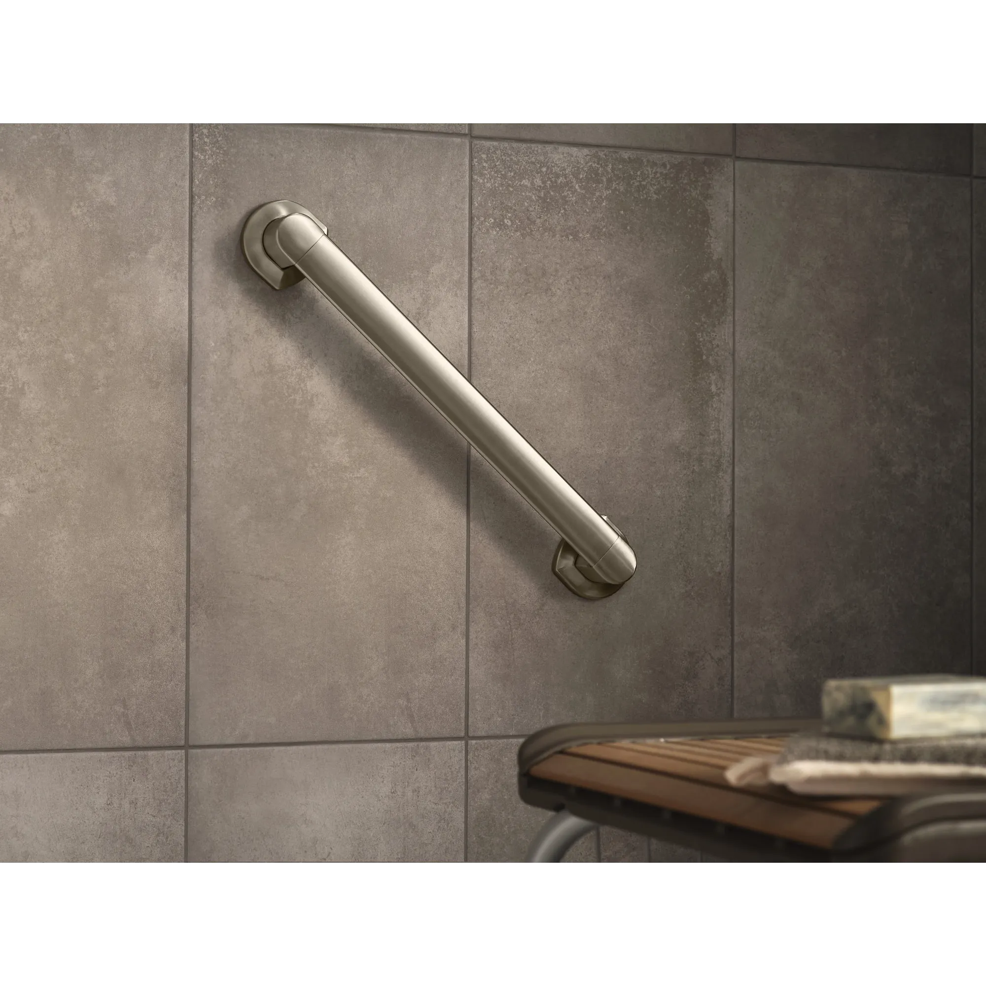 Genta™ 18" Grab Bar Chrome - Image 5