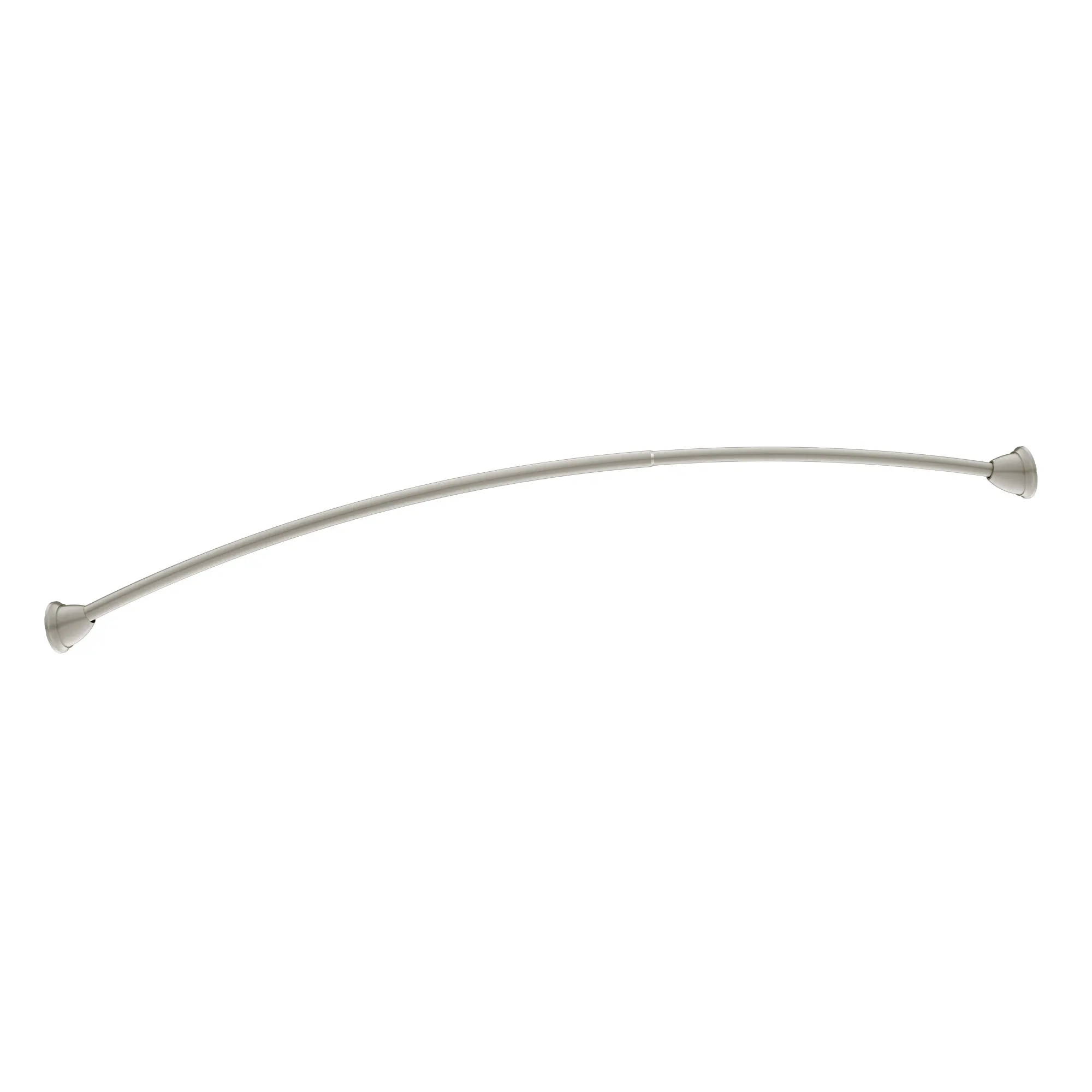 Curved Shower Rods Curved Shower Rod with Magnetix Chrome Tension or Permanent Mount - Image 7