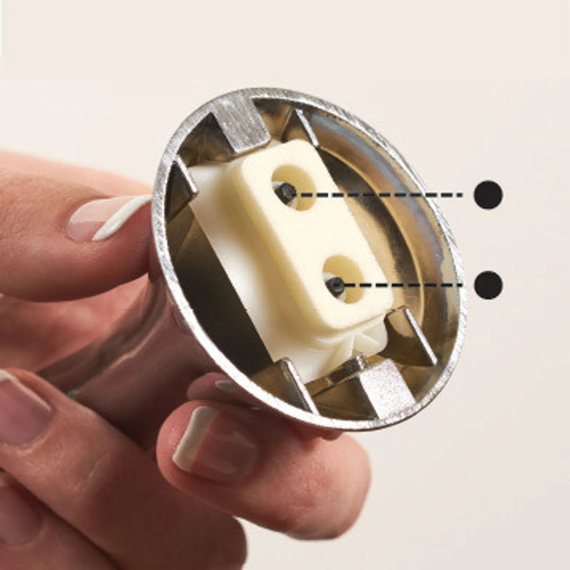 Darcy Chrome Robe Hook - Image 4