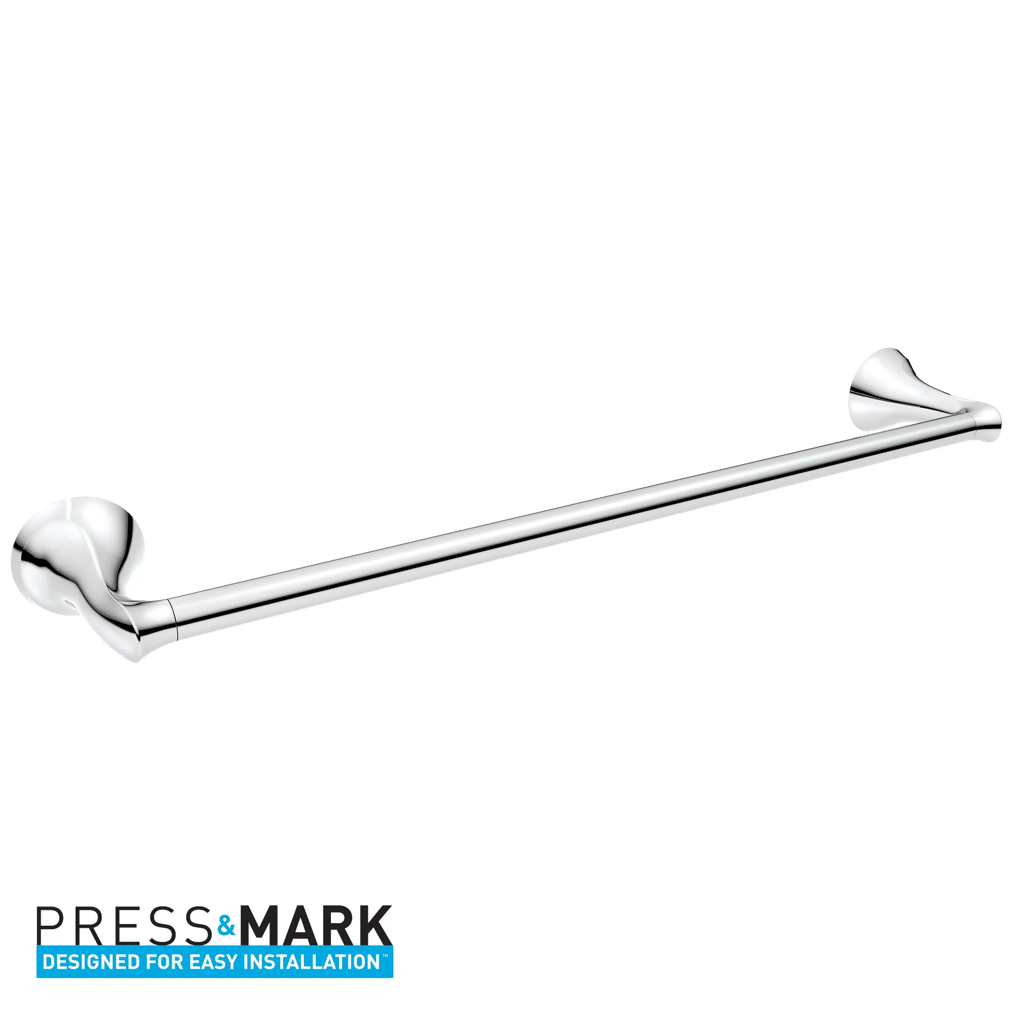 Darcy Chrome 18" Towel Bar - Image 7