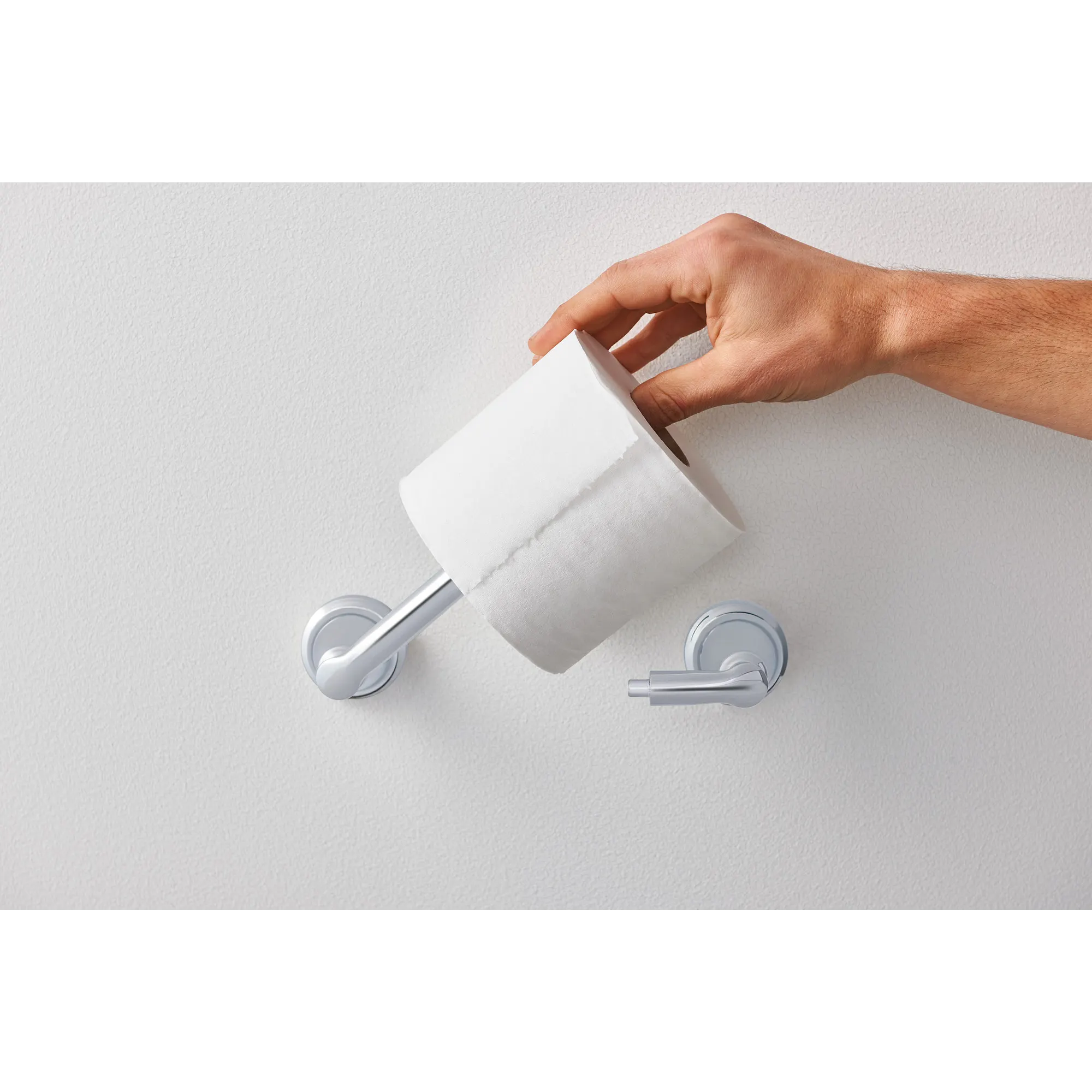 Hilliard Chrome Pivoting Paper Holder - Image 10