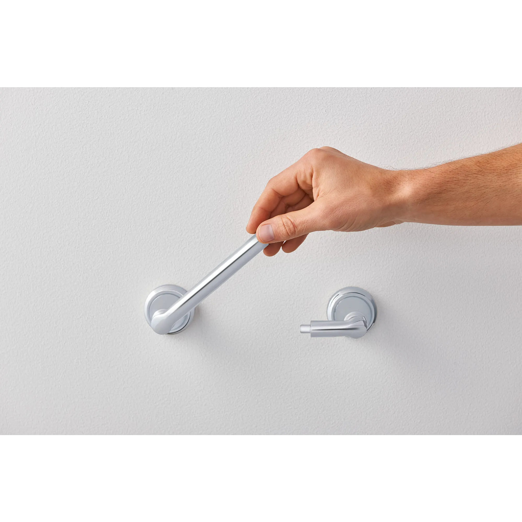Hilliard Chrome Pivoting Paper Holder - Image 11