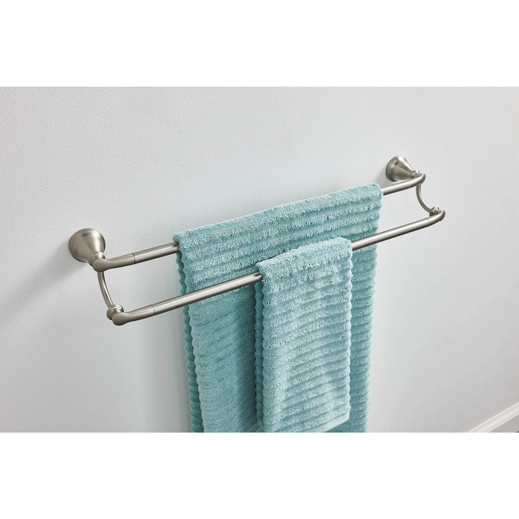 Hilliard Matte black 24" double towel bar - Image 13