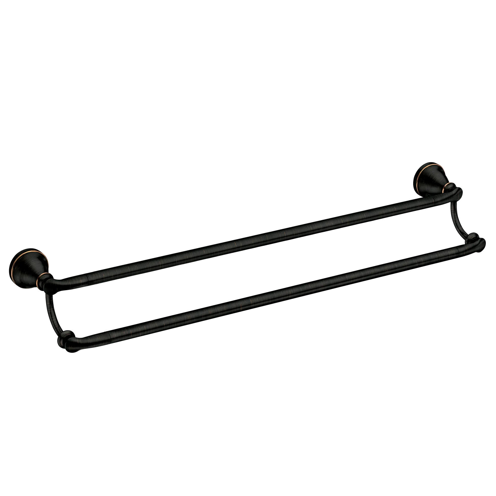 Hilliard Matte black 24" double towel bar - Image 23