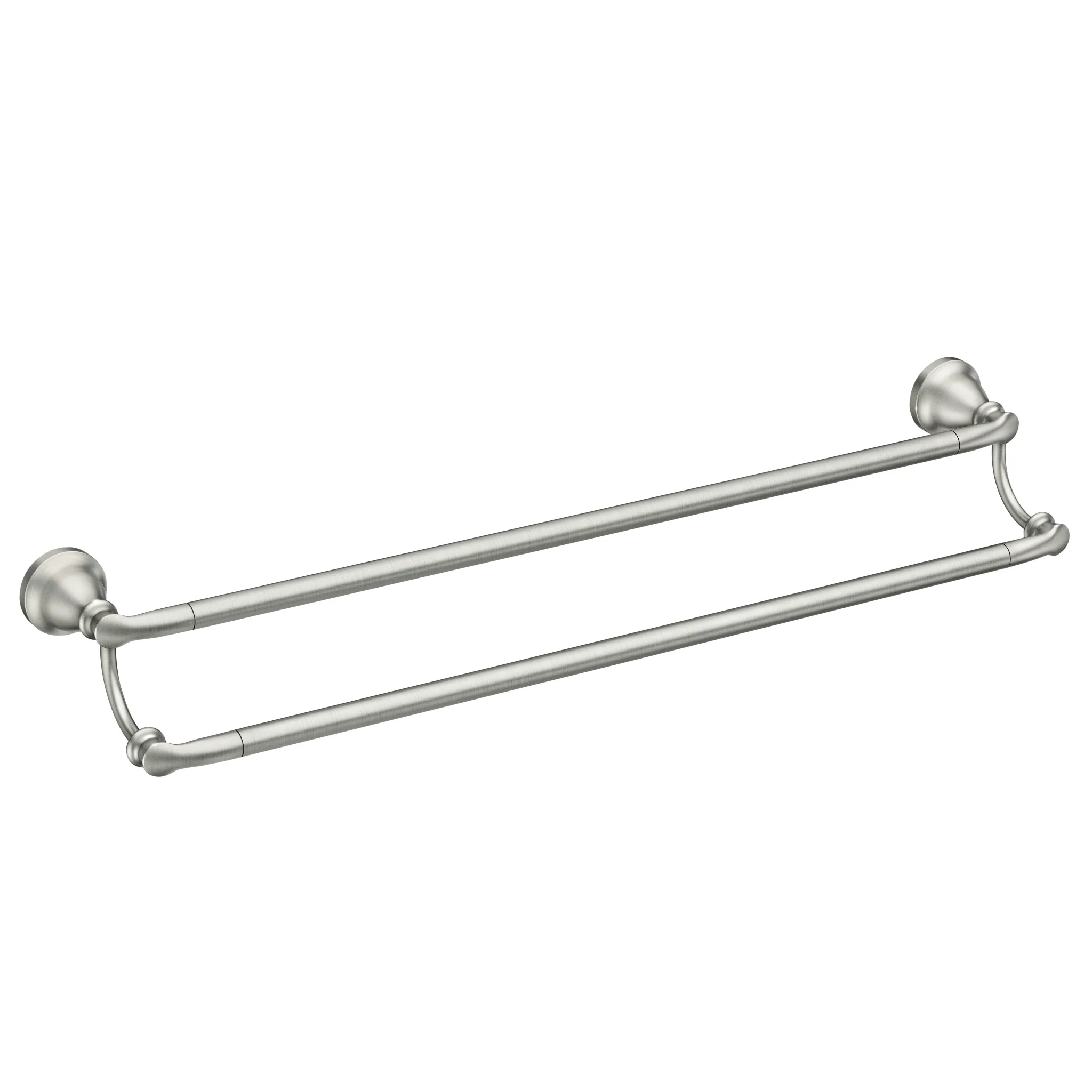 Hilliard Matte black 24" double towel bar - Image 4