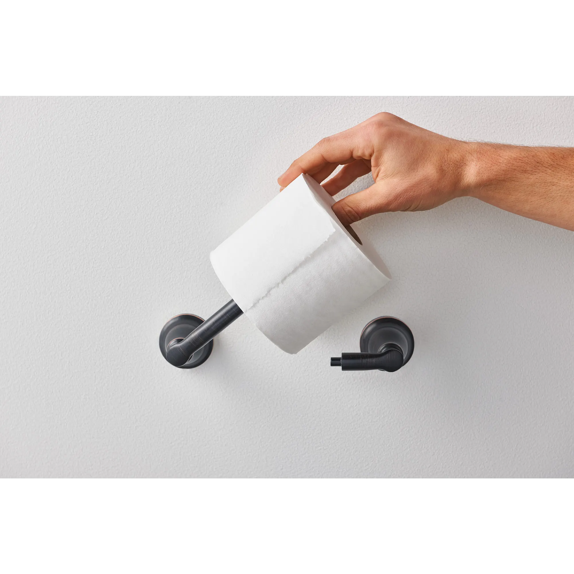Hilliard Mediterranean Bronze Pivoting Paper Holder - Image 10