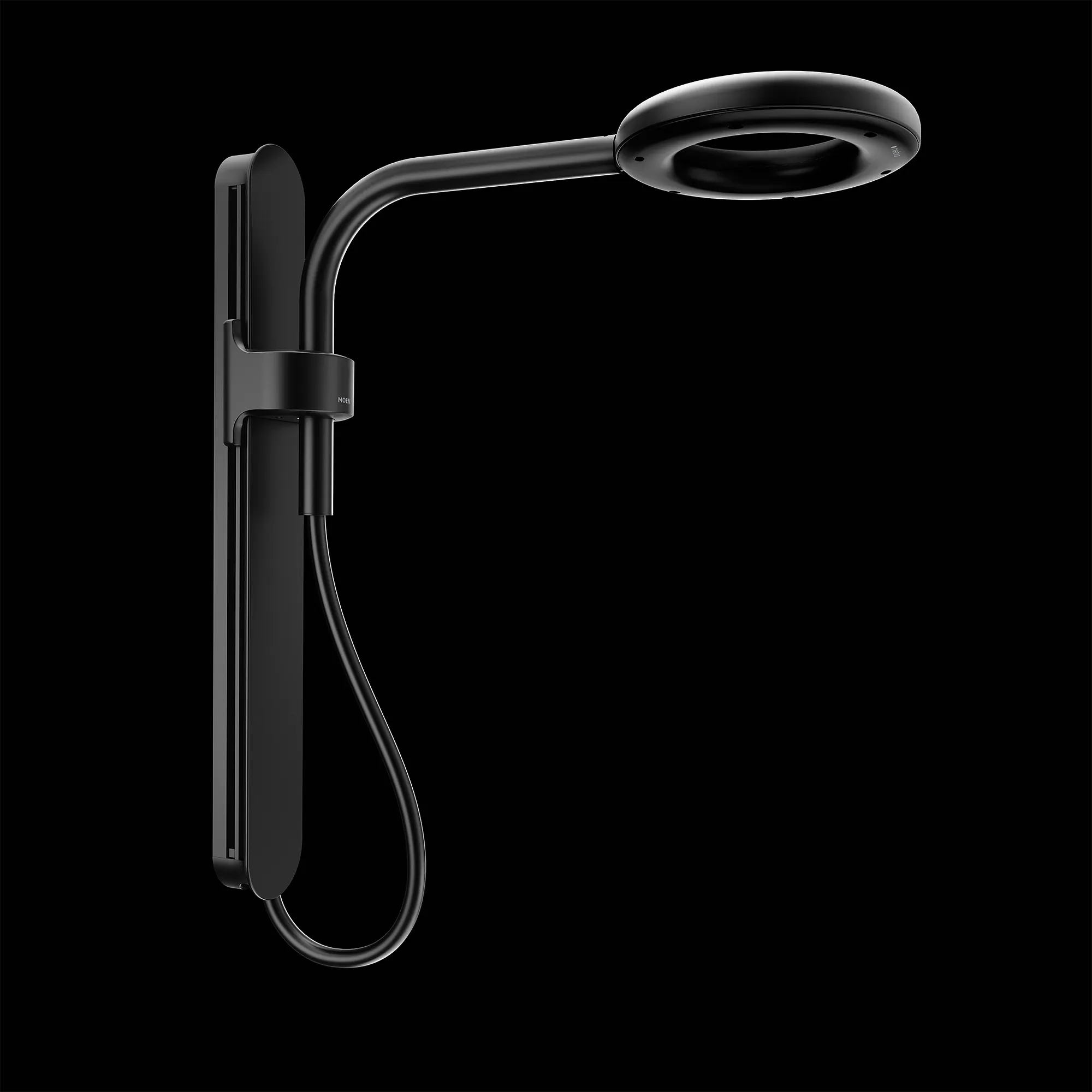 Moen Spa Shower Matte Black One-Function 7.9" Diameter Spray Head Rainshower - Image 5