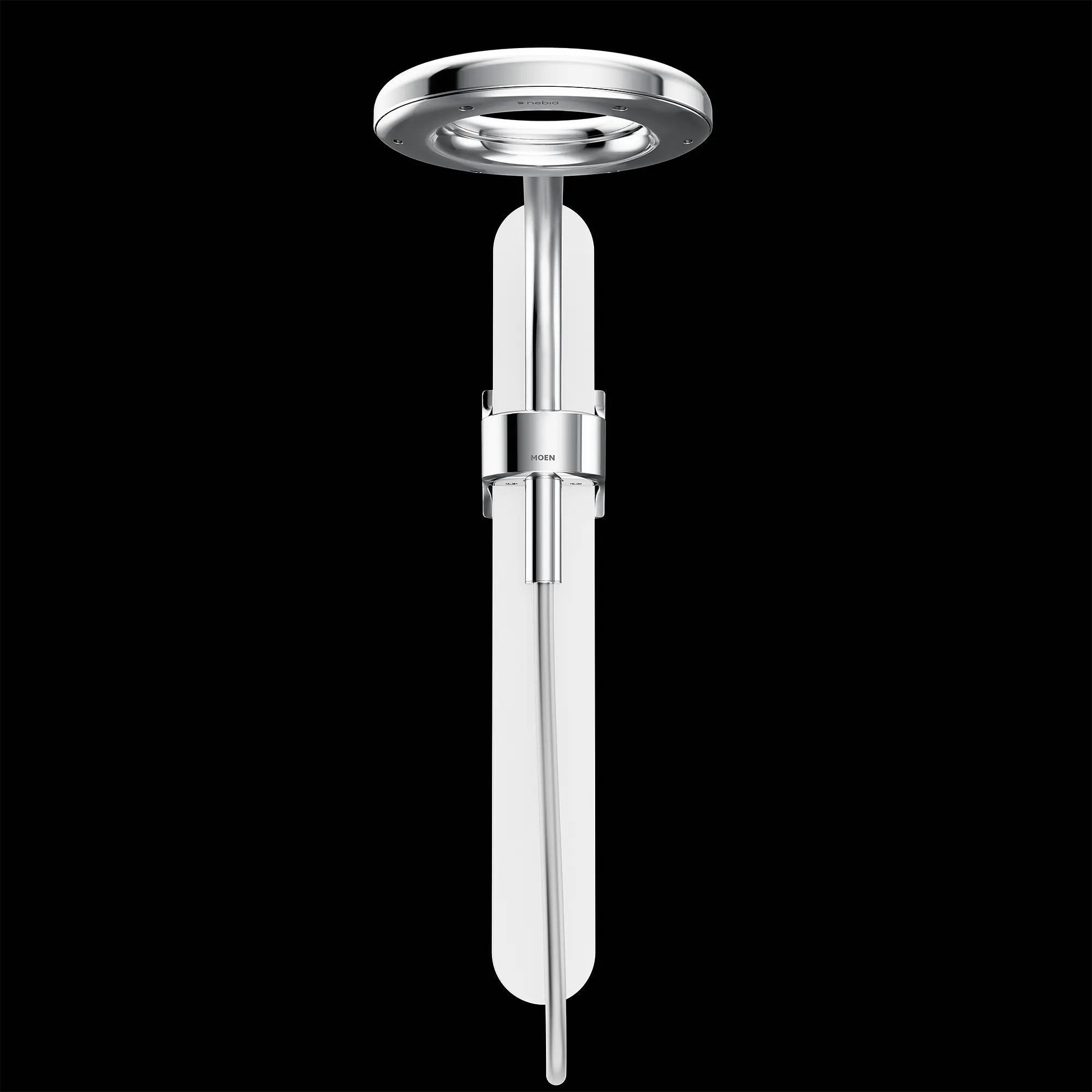Moen Spa Shower Matte Black One-Function 7.9" Diameter Spray Head Rainshower - Image 8