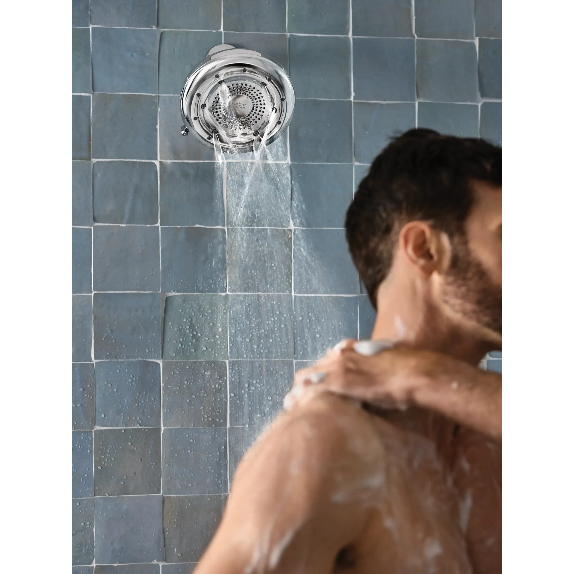 Moen Quattro Four-function 6-1/2" Diameter Spray Head Rainshower - Image 2
