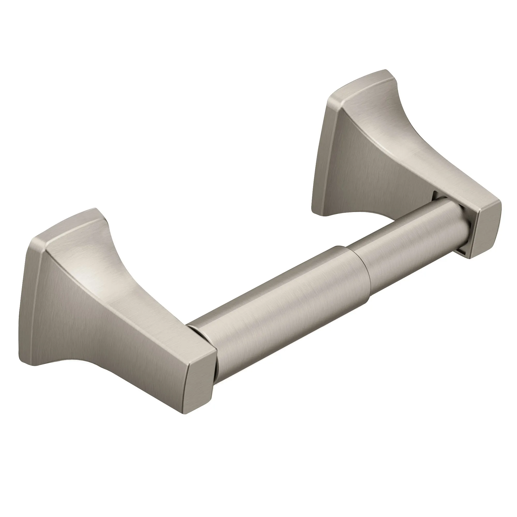 Contemporary Brushed nickel Toilet Paper Holder - Image 2
