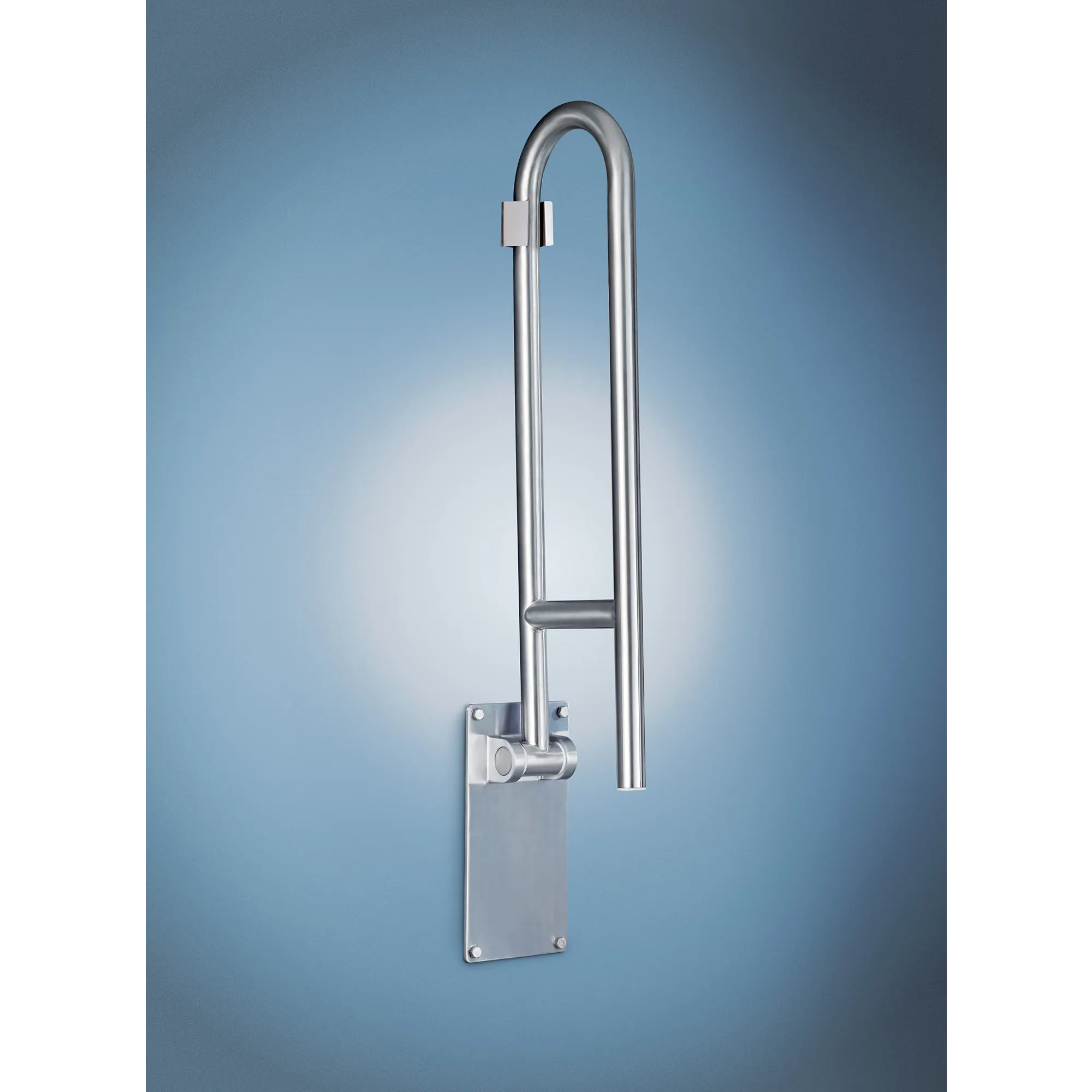 Stainless 30" Flip Up Grab Bar - Image 2