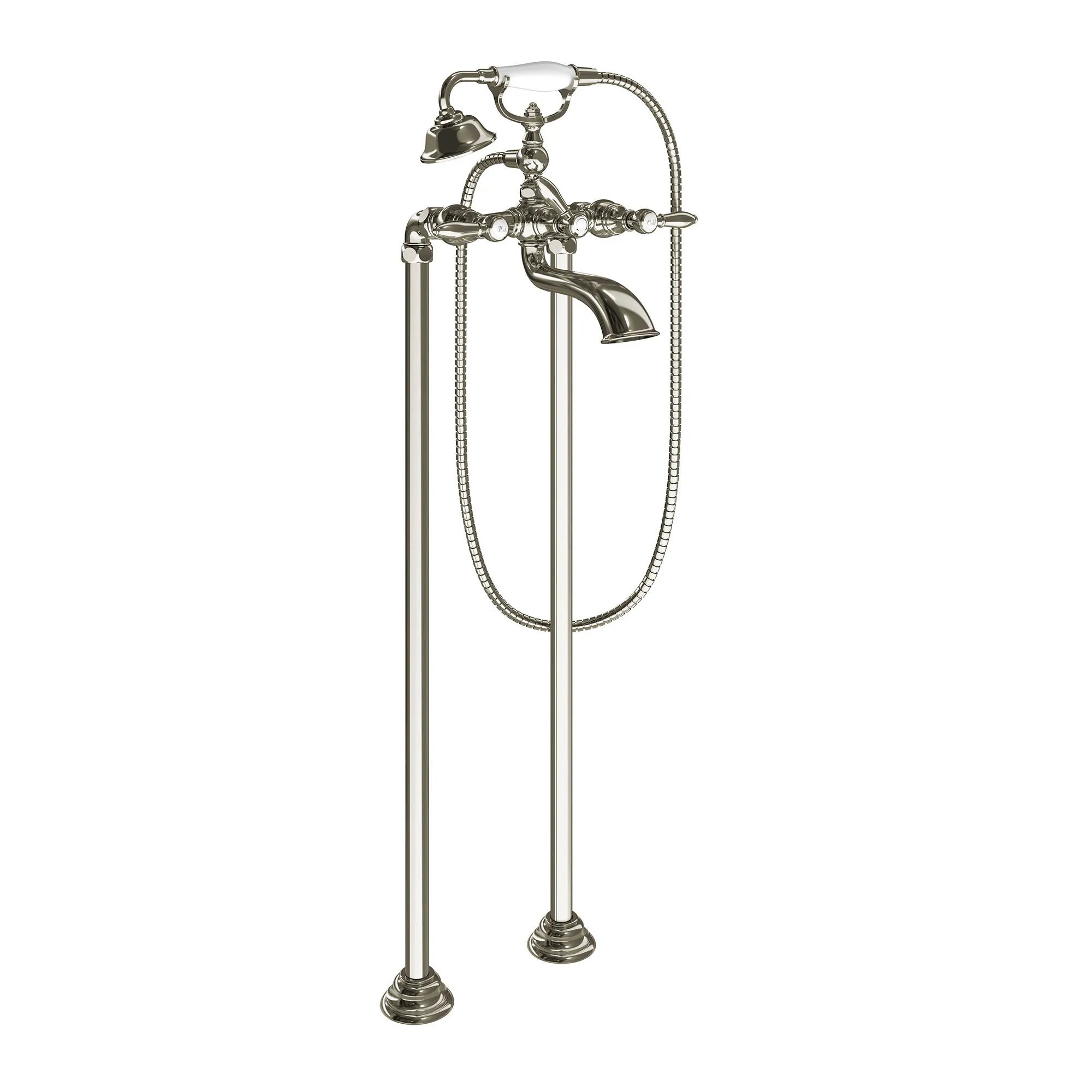 Weymouth Two-Handle Tub Filler including Handheld Shower - Image 8