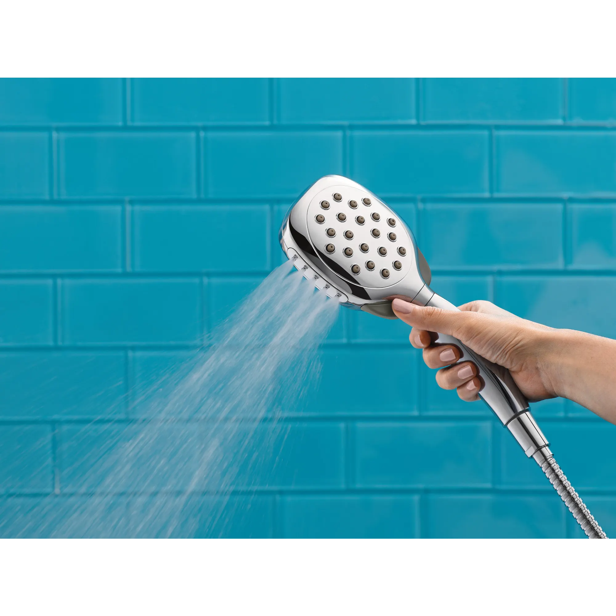Moen Chrome Eco-Performance Handheld Shower - Image 8