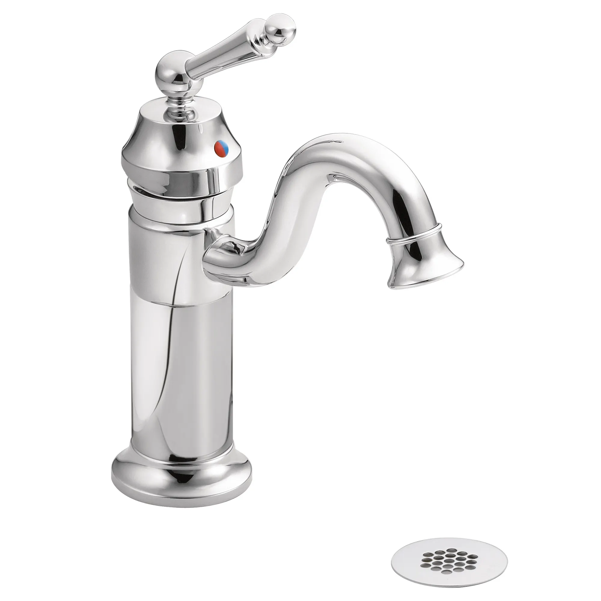 Waterhill Chrome One-Handle High Arc Bathroom Faucet - Image 4