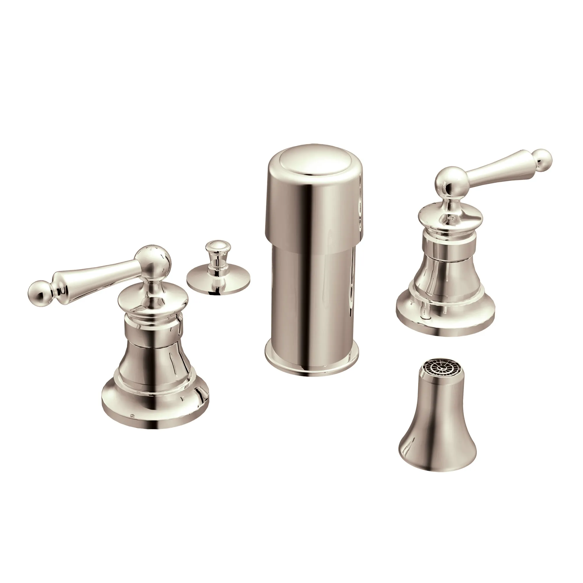 Waterhill Chrome two-handle bidet faucet - Image 4