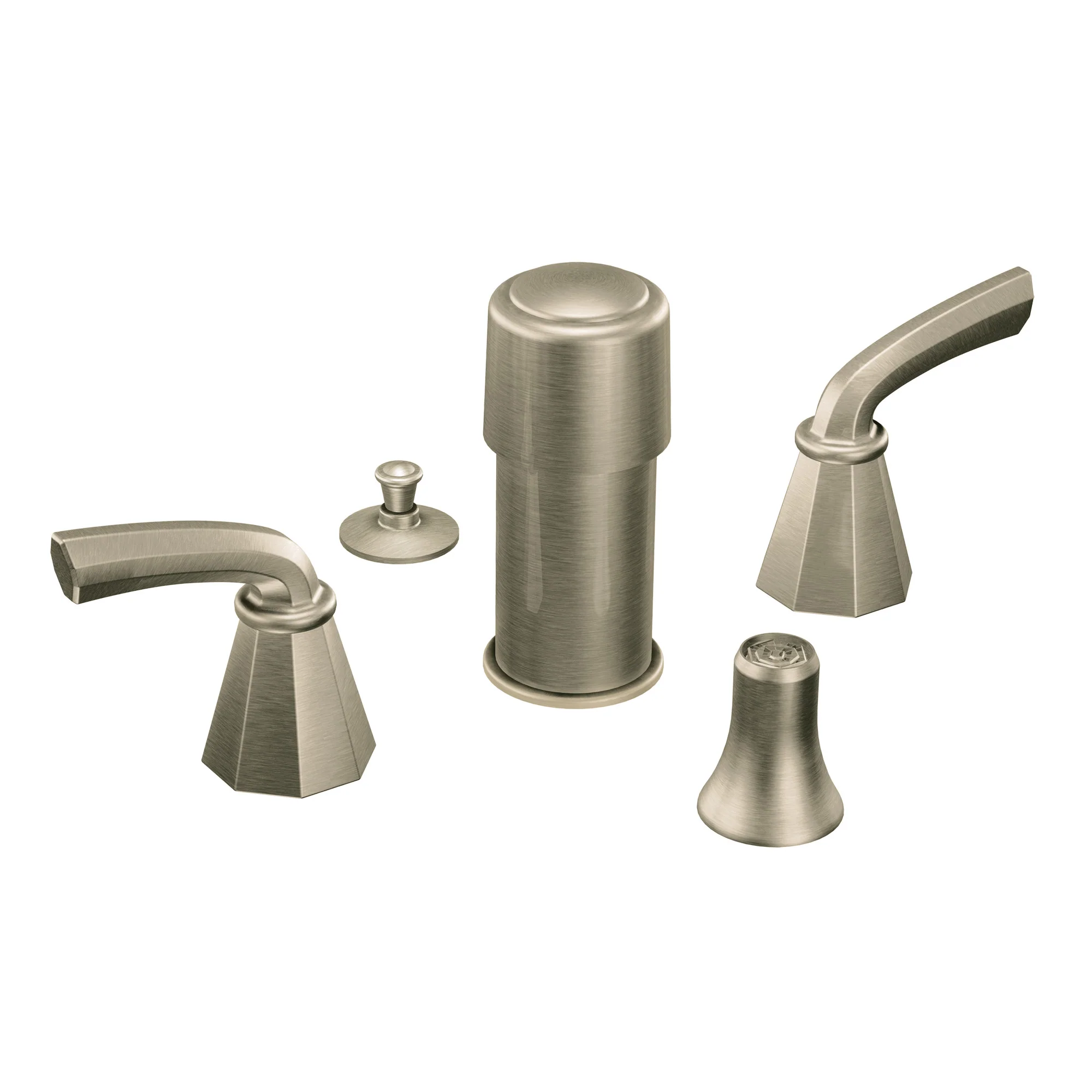 Felicity Chrome two-handle bidet faucet - Image 5