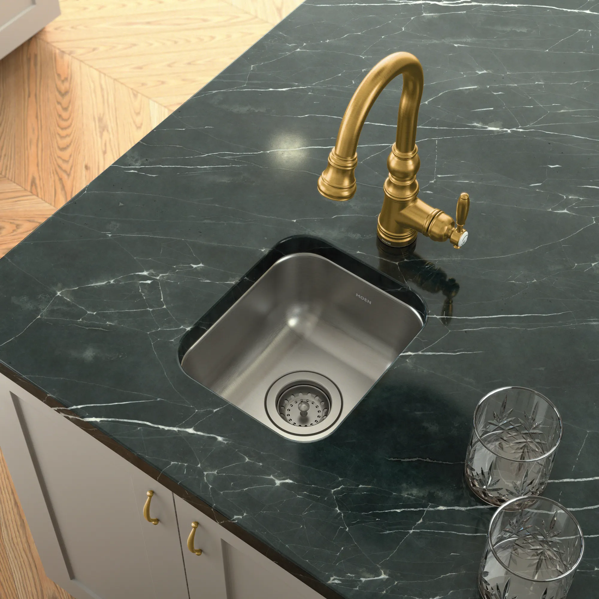 Weymouth One-Handle Pulldown Bar Faucet - Image 21