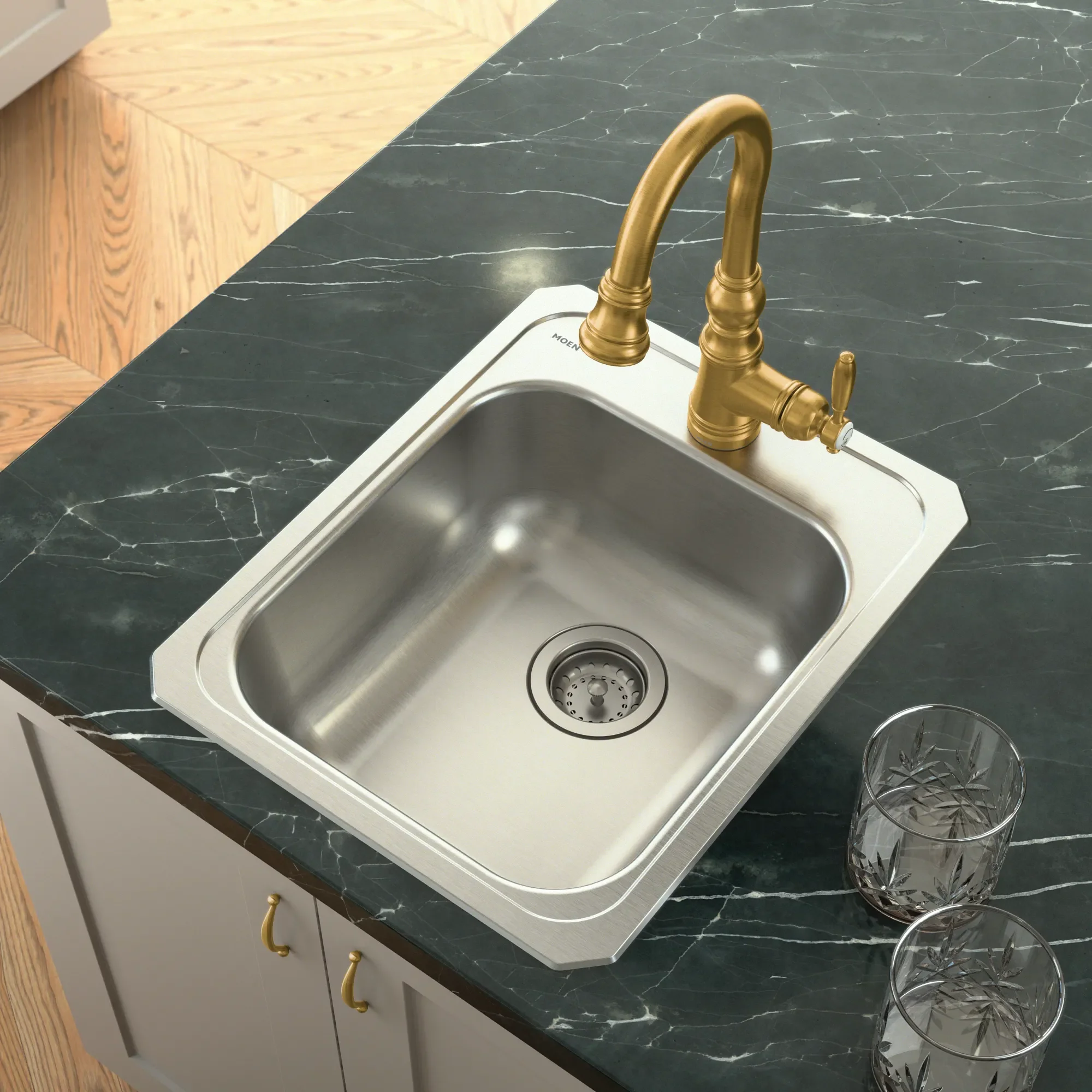 Weymouth One-Handle Pulldown Bar Faucet - Image 22