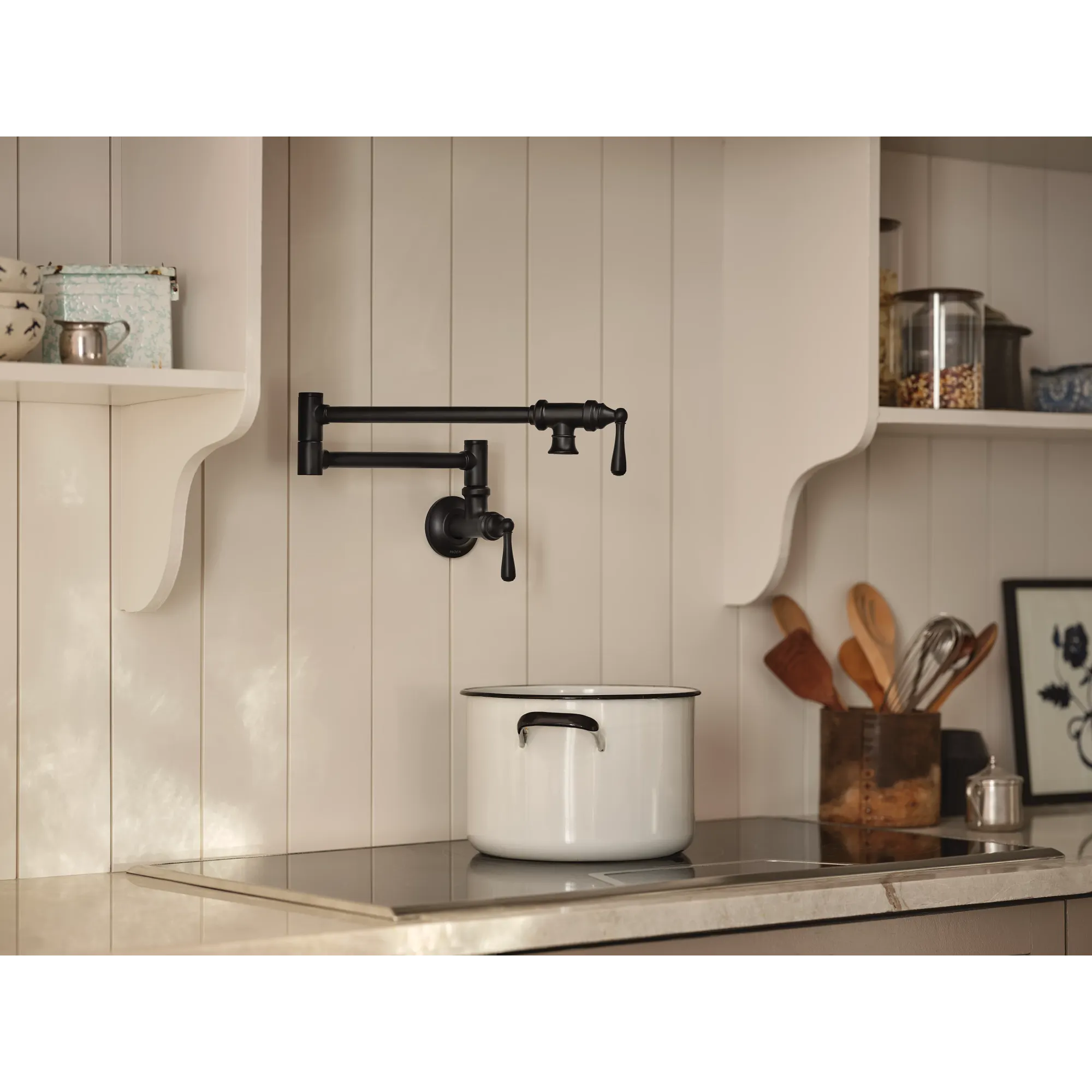 Traditional Wall Mount Swing Arm Pot Filler - Image 11