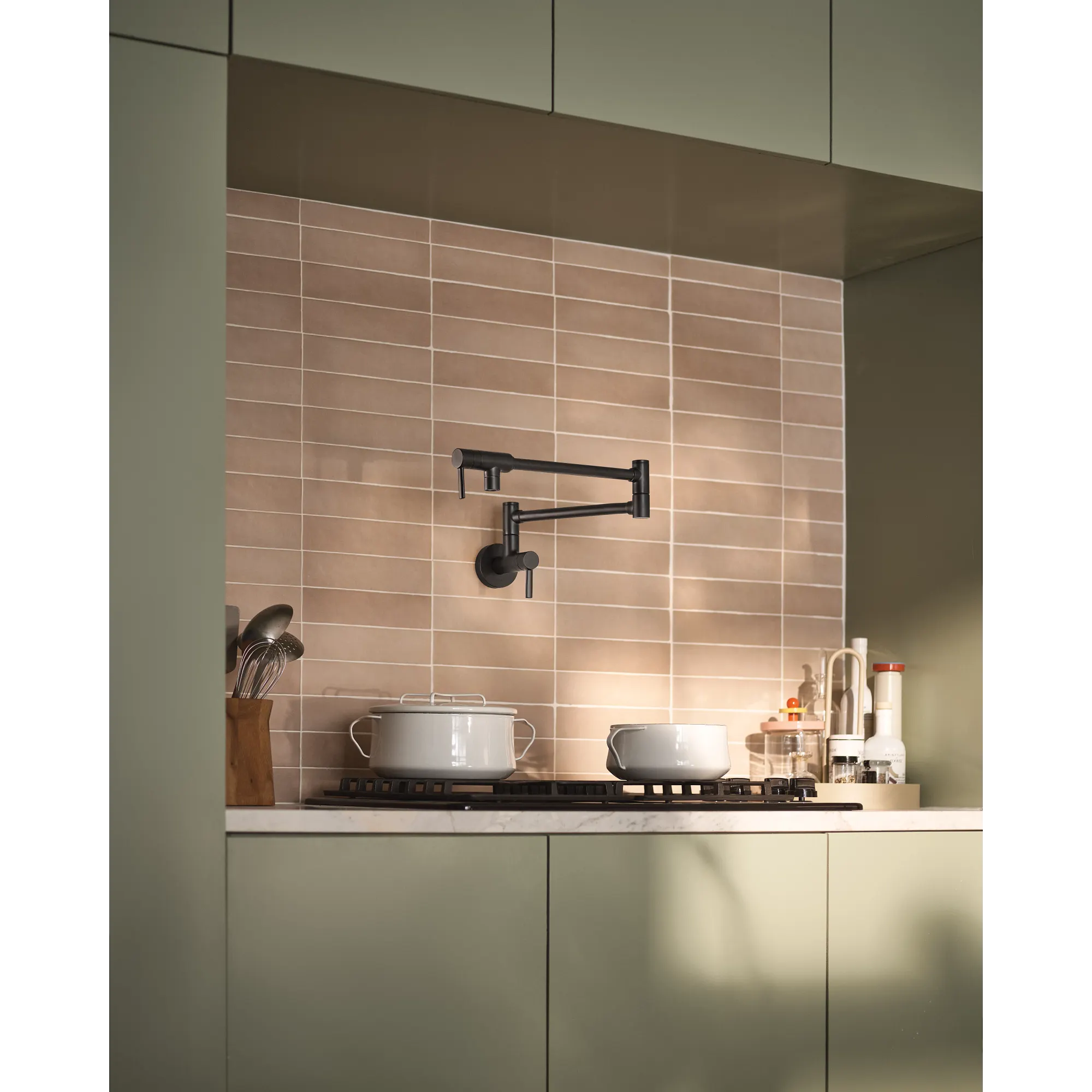 Modern Wall Mount Swing Arm Pot Filler - Image 8