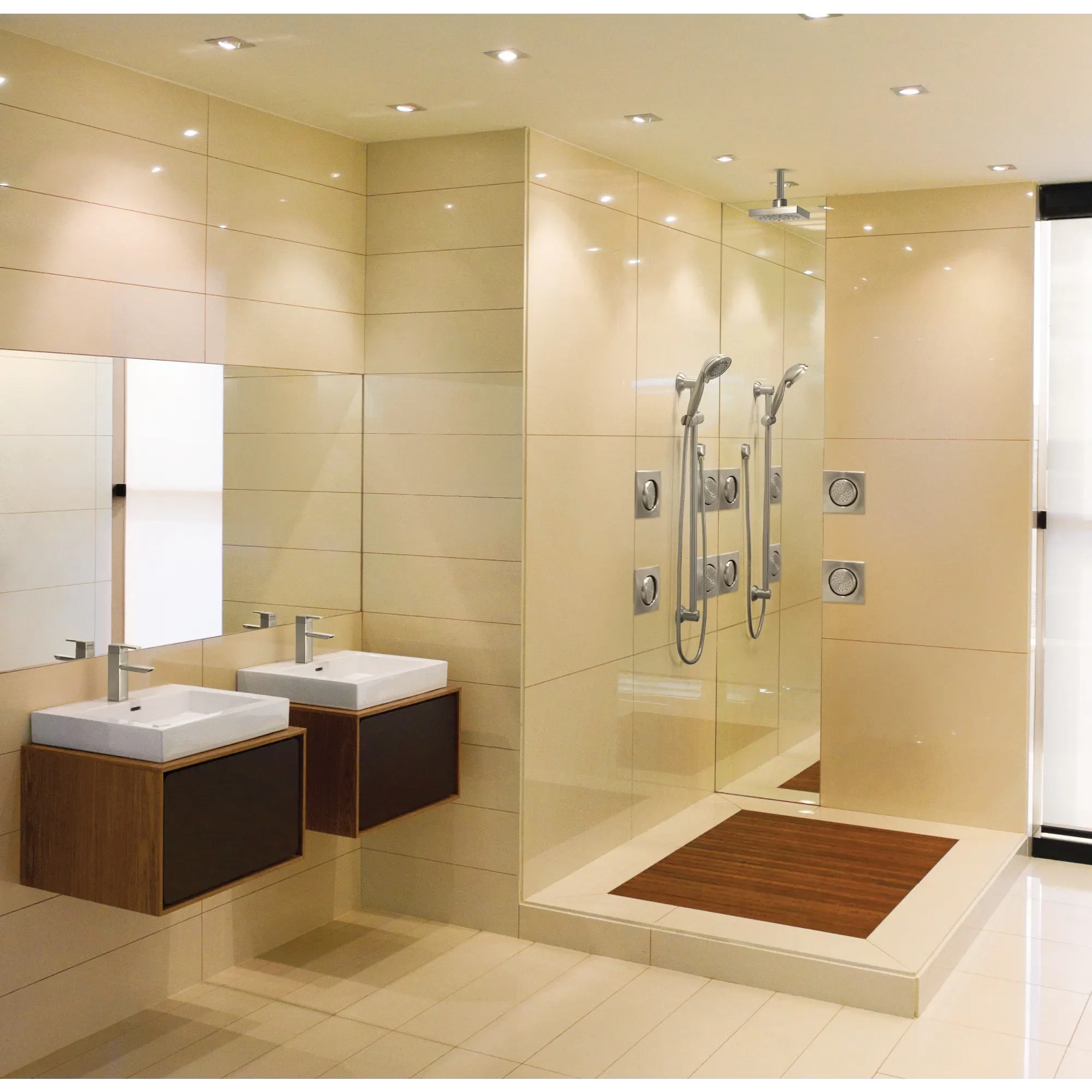 90 Degree Chrome One-Handle Low Arc Bathroom Faucet - Image 11