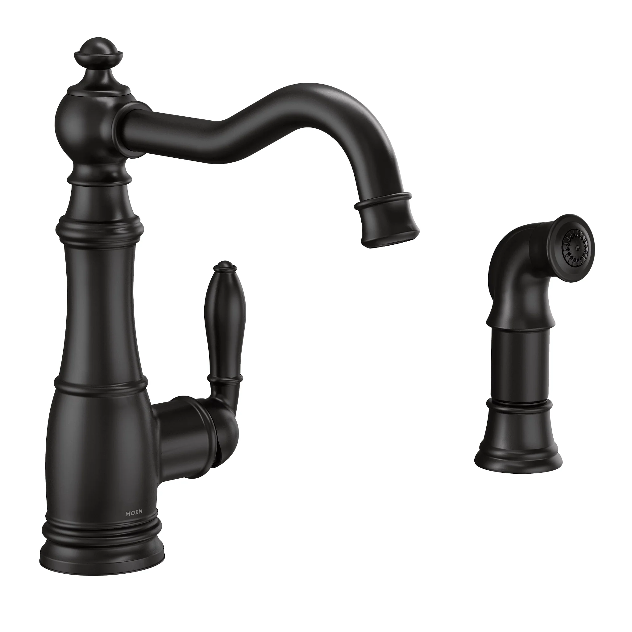 Weymouth Chrome One-Handle High Arc Kitchen Faucet - Image 8