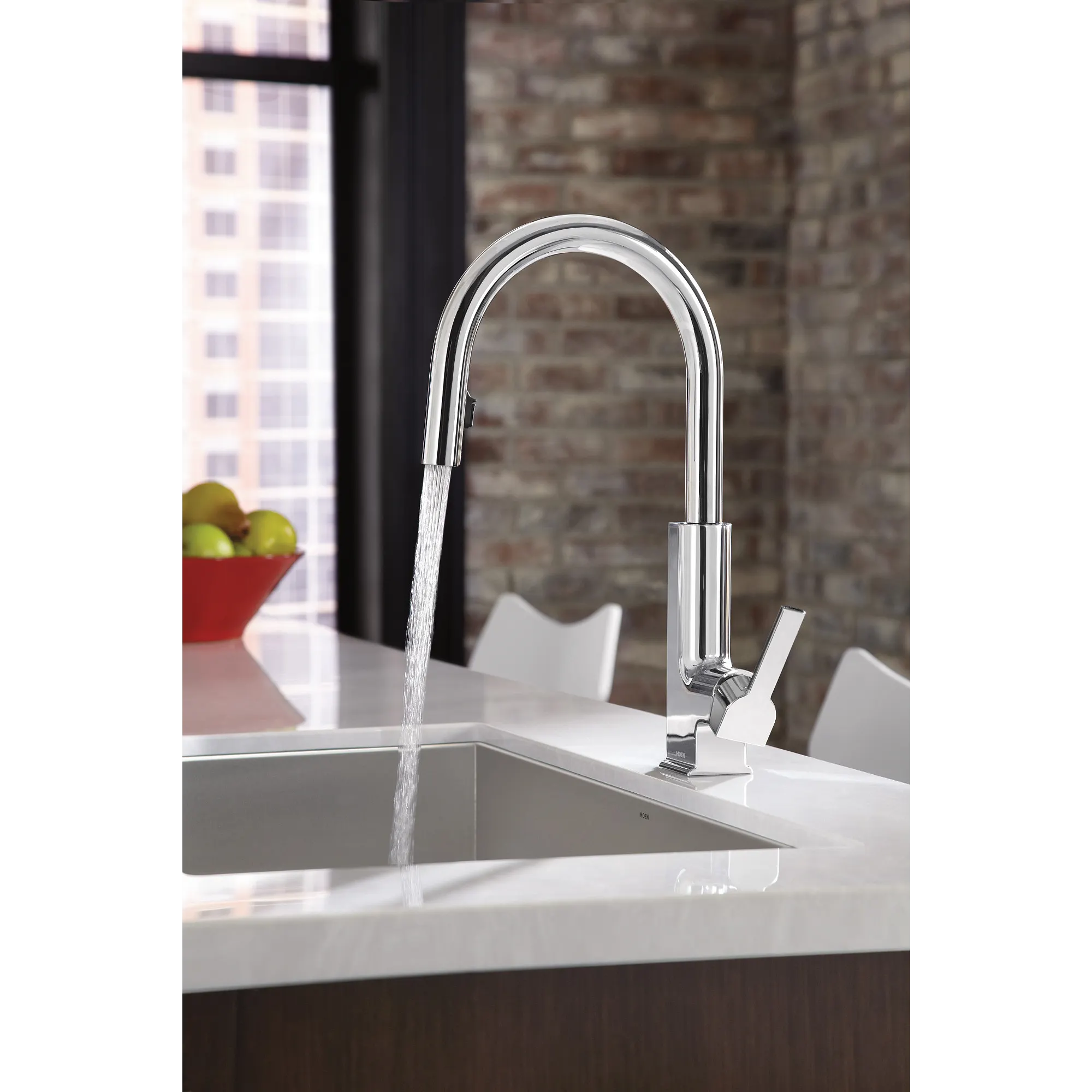 Sto One-Handle High Arc Pulldown Kitchen Faucet - Image 6