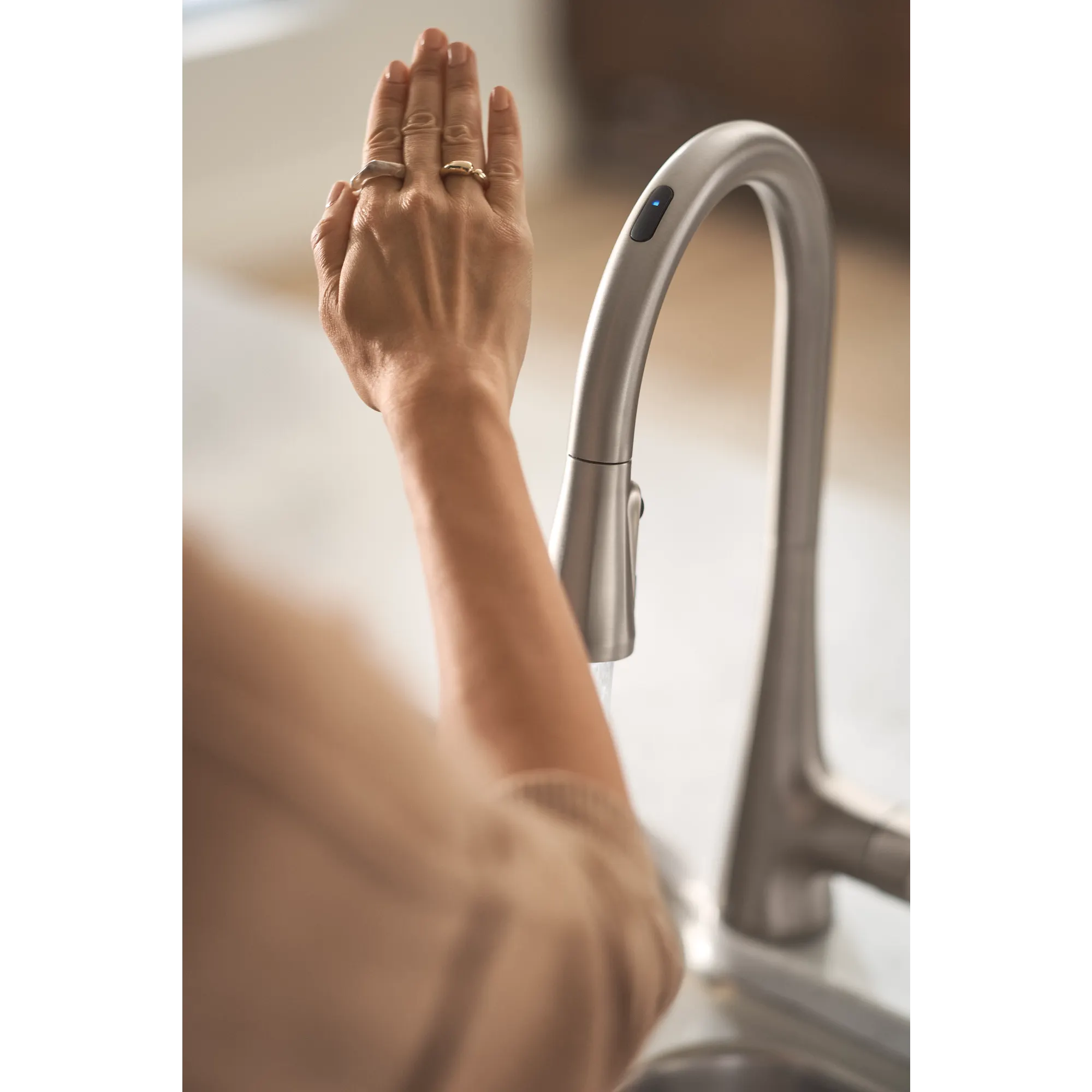 Sinema Motion Control Smart Pulldown Touchless Kitchen Faucet - Image 32