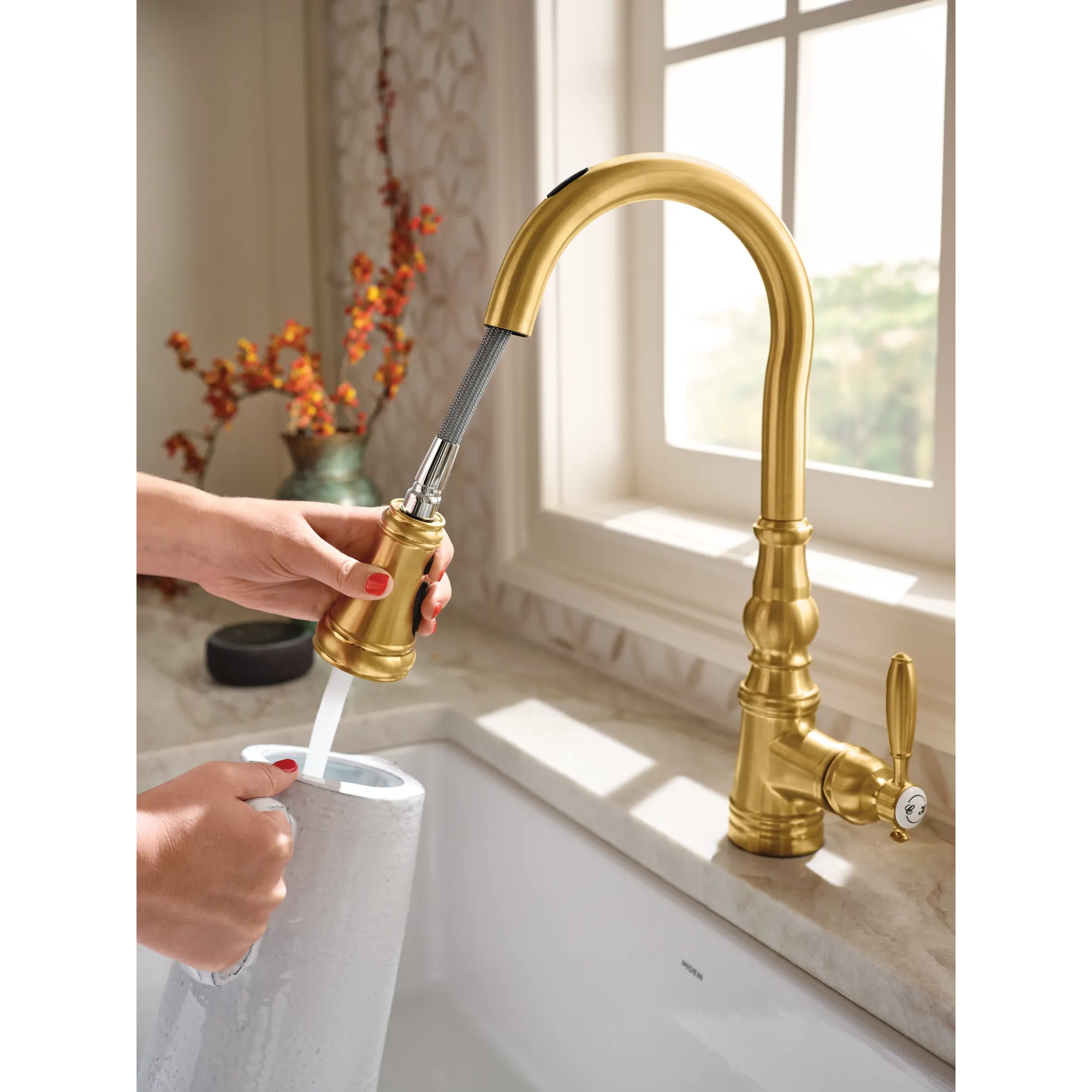 Weymouth Motion Control Smart Pulldown Touchless Kitchen Faucet - Image 28