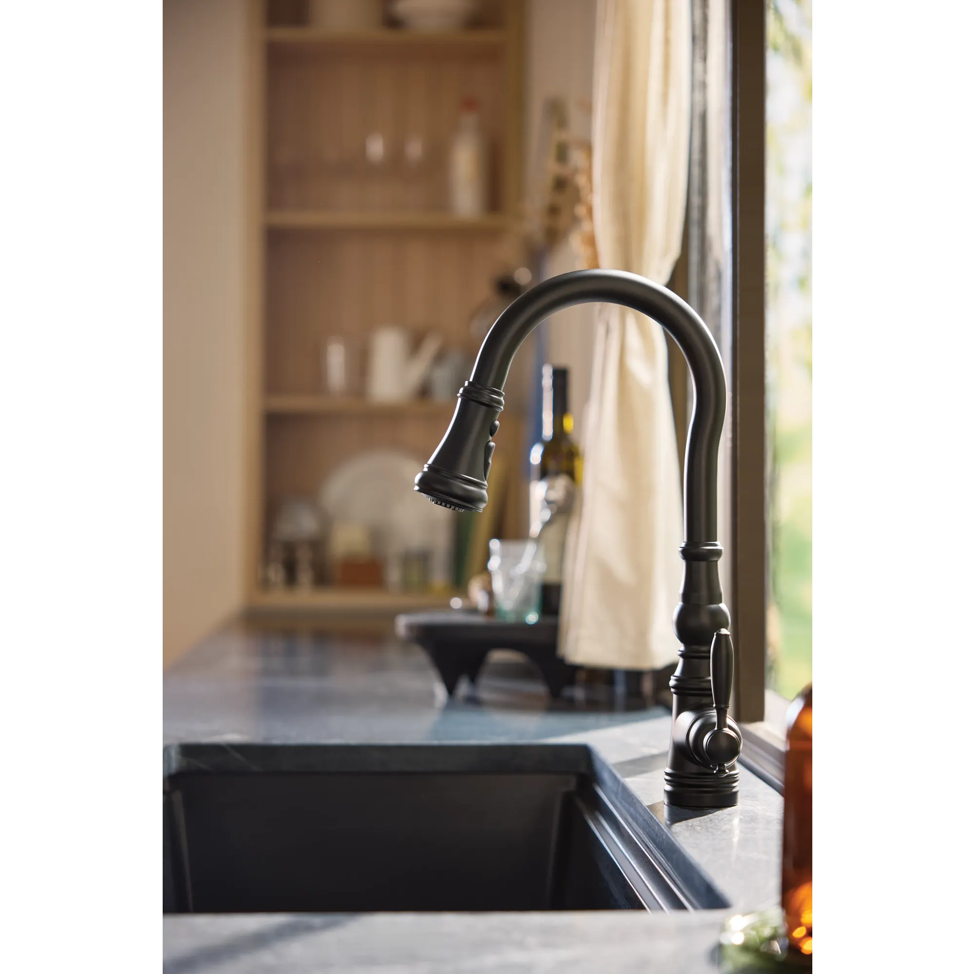 Weymouth Pulldown Kitchen Faucet with Magnetix Docking - Image 11