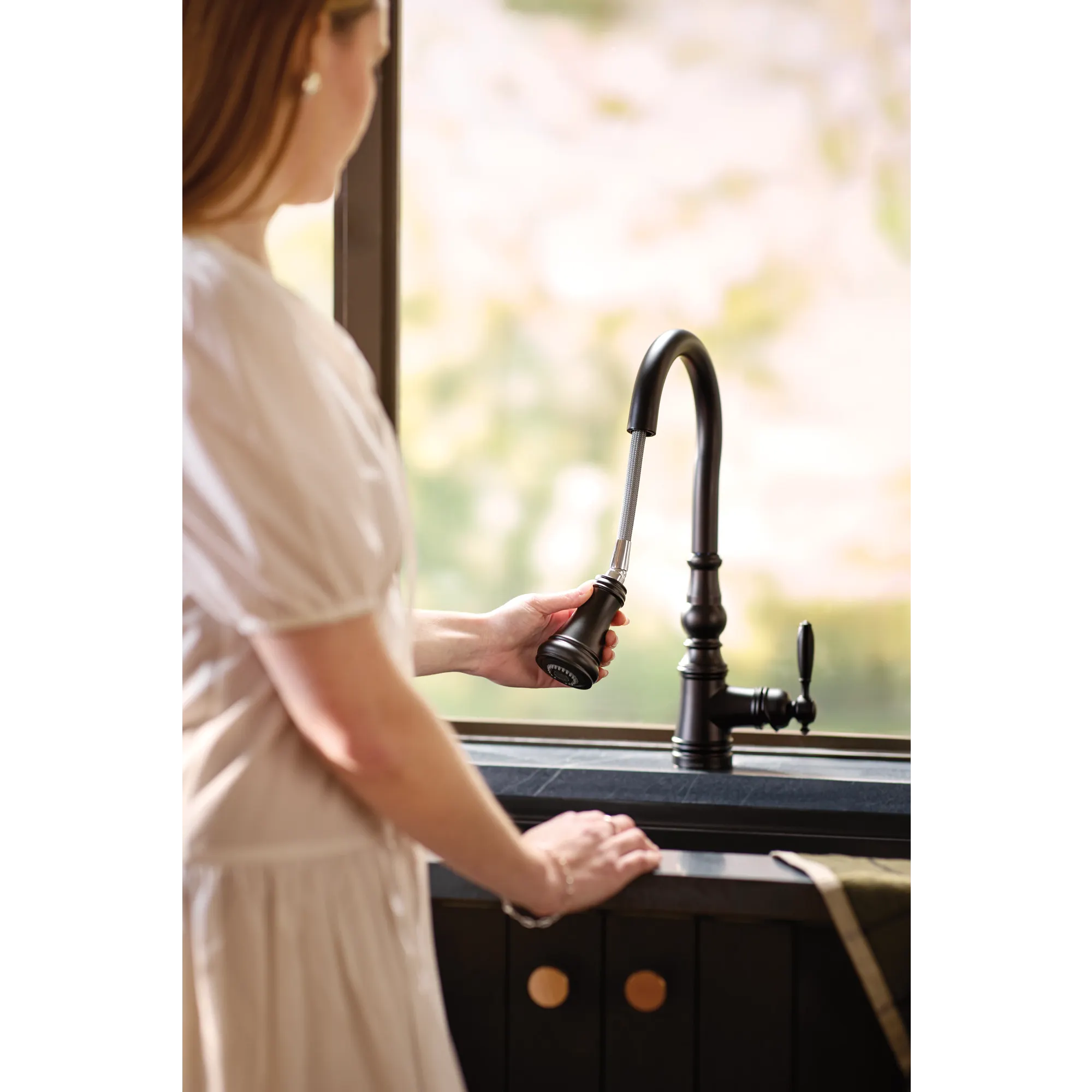 Weymouth Pulldown Kitchen Faucet with Magnetix Docking - Image 5