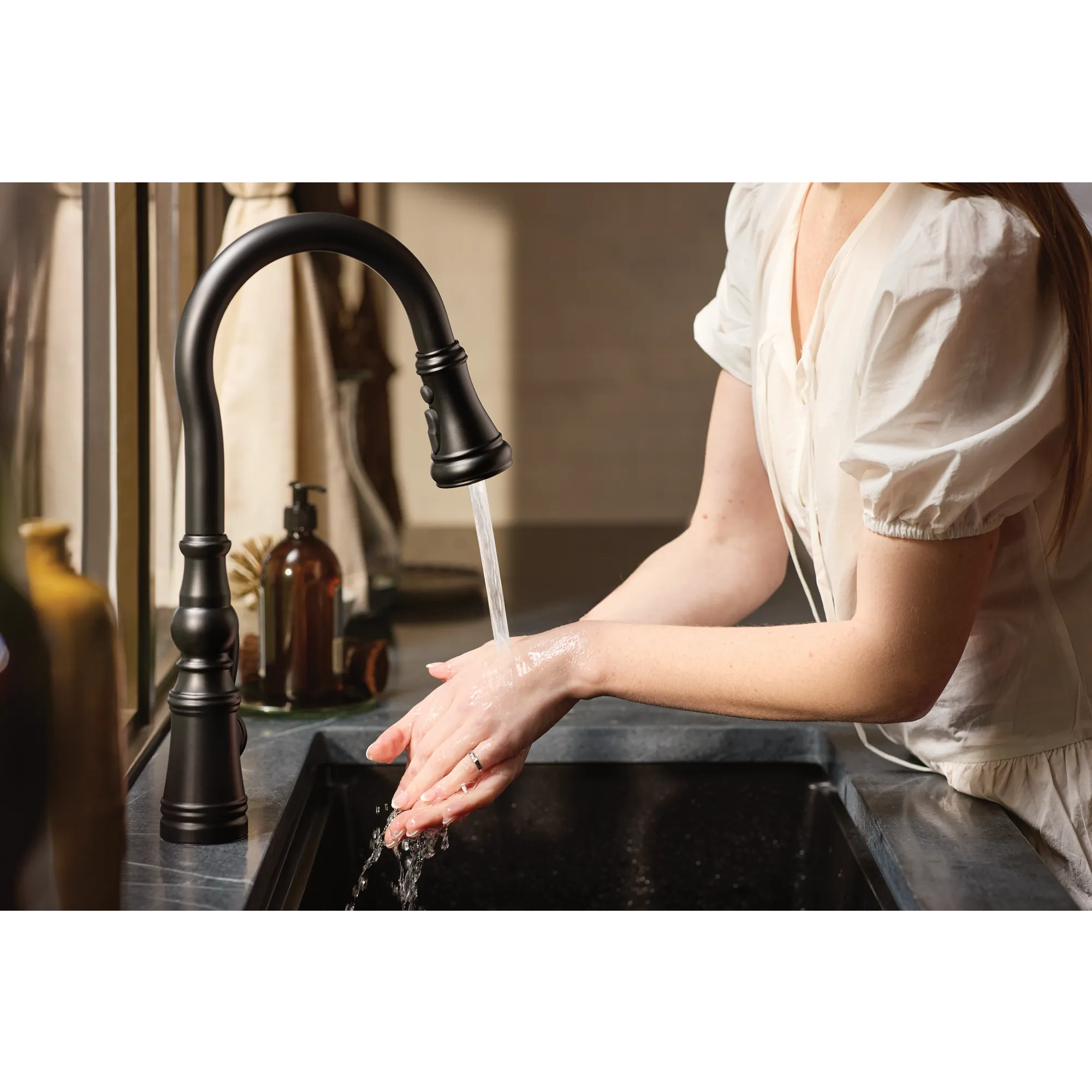 Weymouth Pulldown Kitchen Faucet with Magnetix Docking - Image 6
