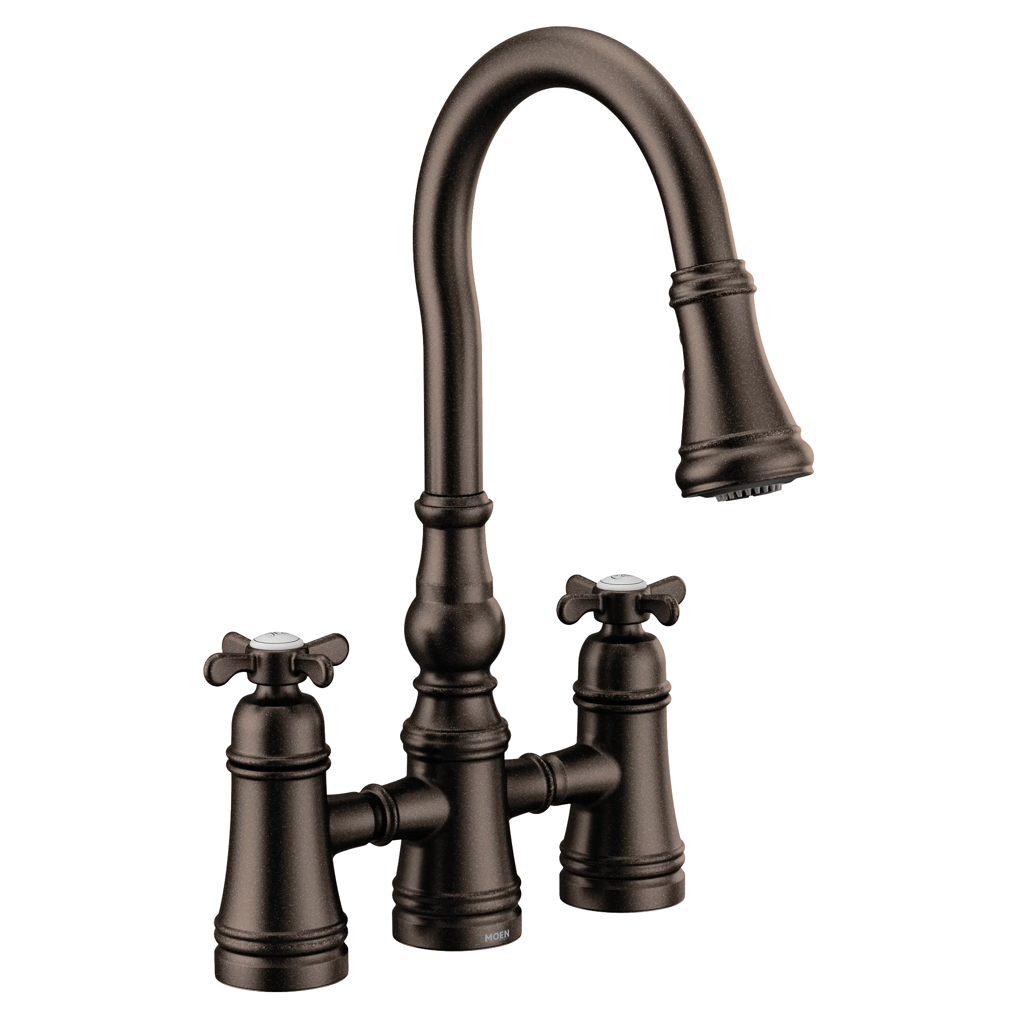 Weymouth Two-Handle High Arc Pulldown Kitchen Faucet - Image 11