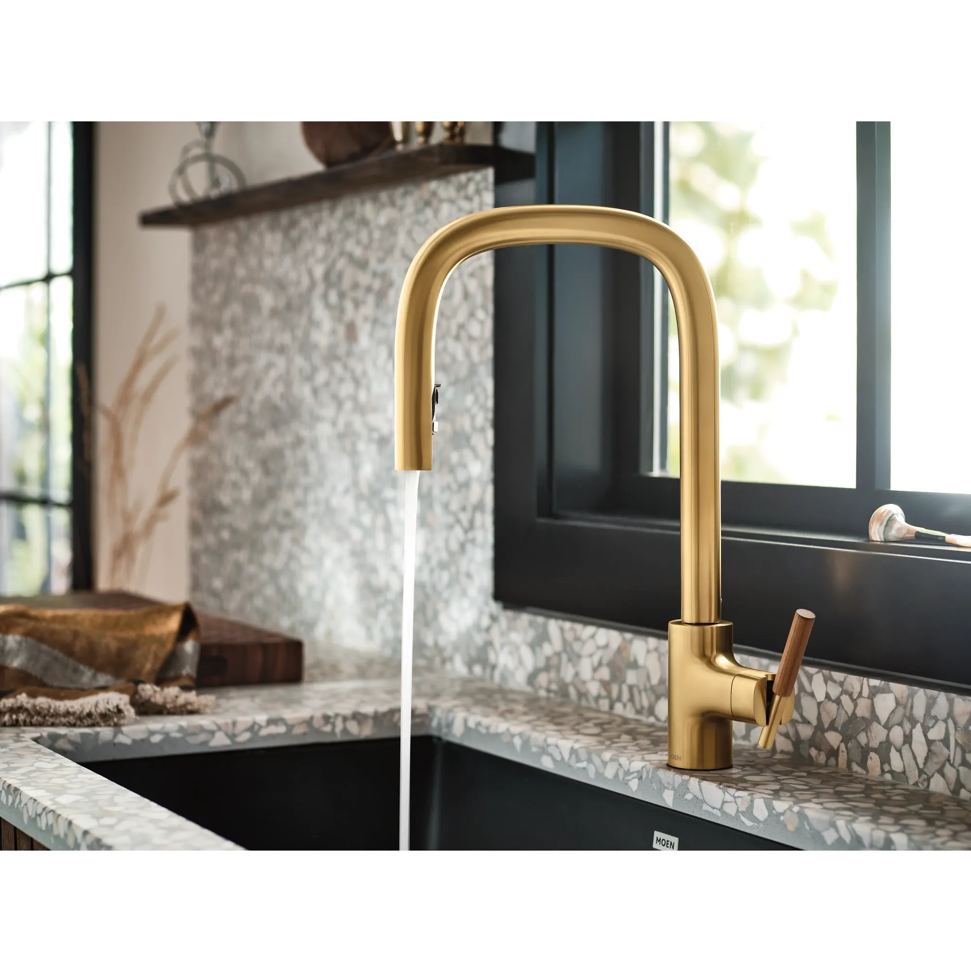 Tenon One-handle High Arc Pulldown Kitchen Faucet - Image 48