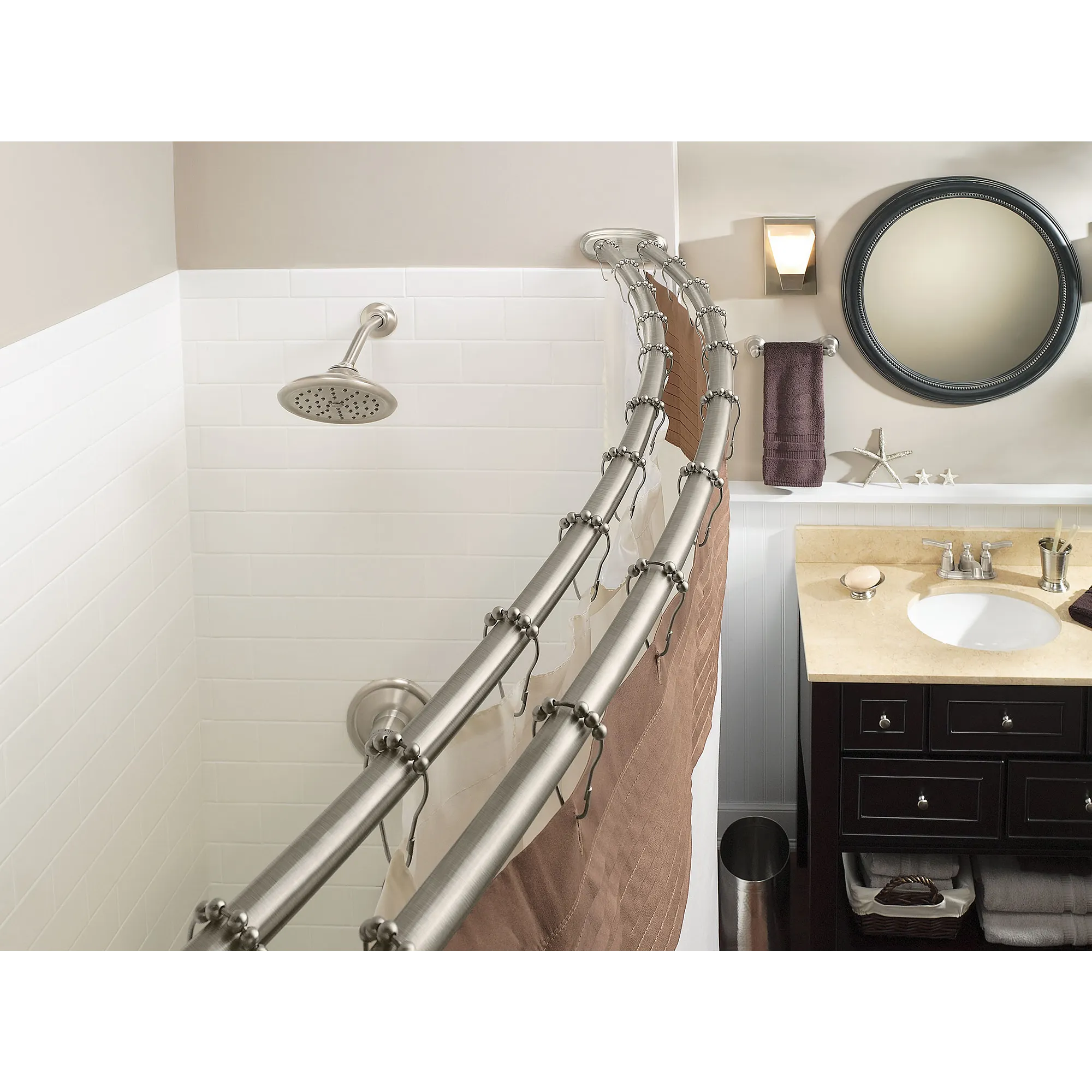 Moen Chrome Shower Curtain Rings - Image 11