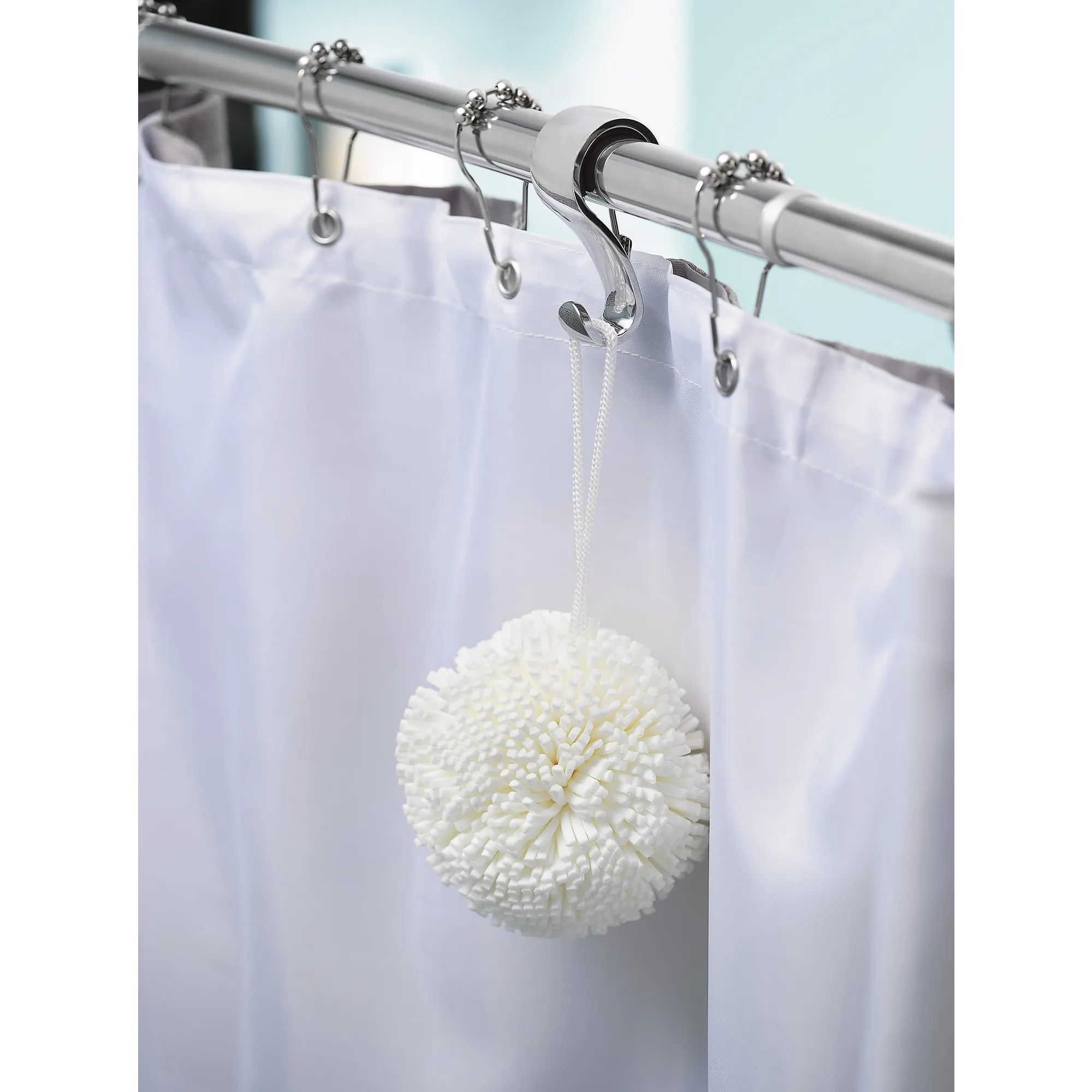 Moen Chrome Shower Curtain Rings - Image 2