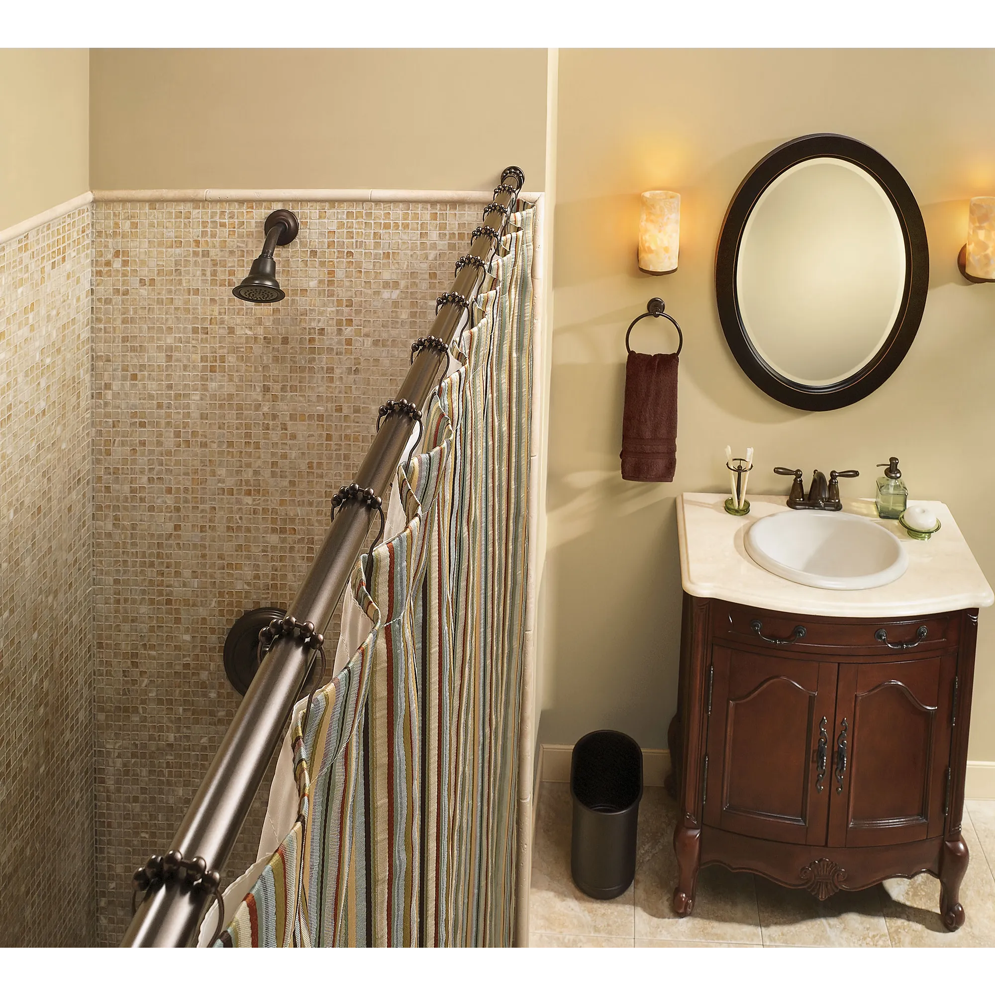 Moen Chrome Shower Curtain Rings - Image 25