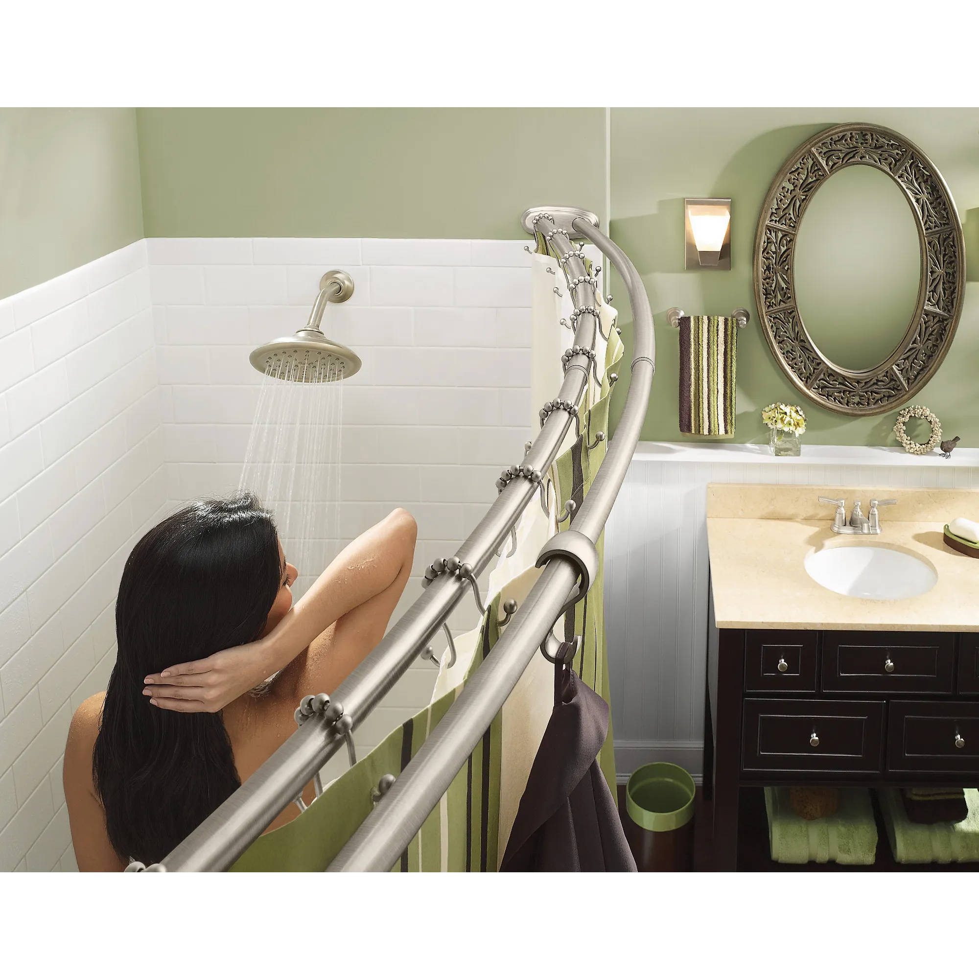 Moen Chrome Shower Curtain Rings - Image 29